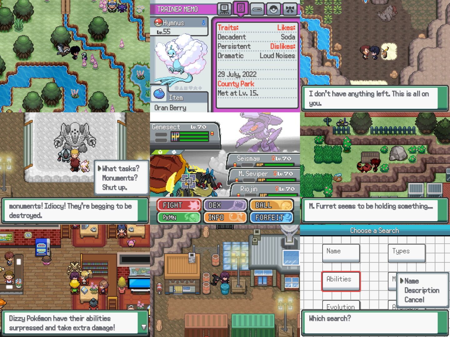 Pokémon Tectonic screenshot 1