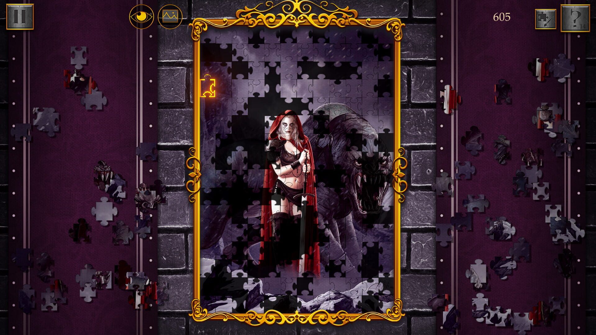 Dark Fantasy: Epic Jigsaw Puzzle screenshot 1