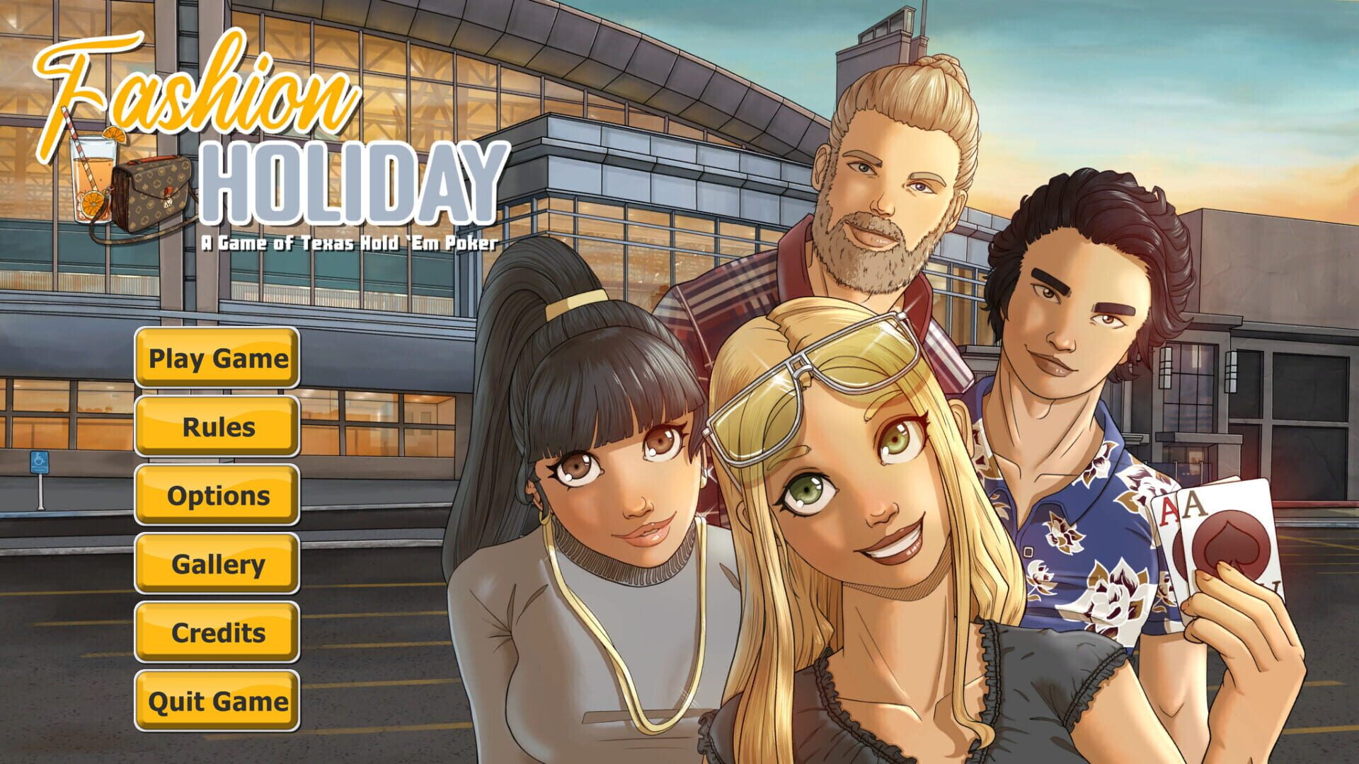 Fashion Holiday: A Game of Texas Hold 'Em screenshot 1