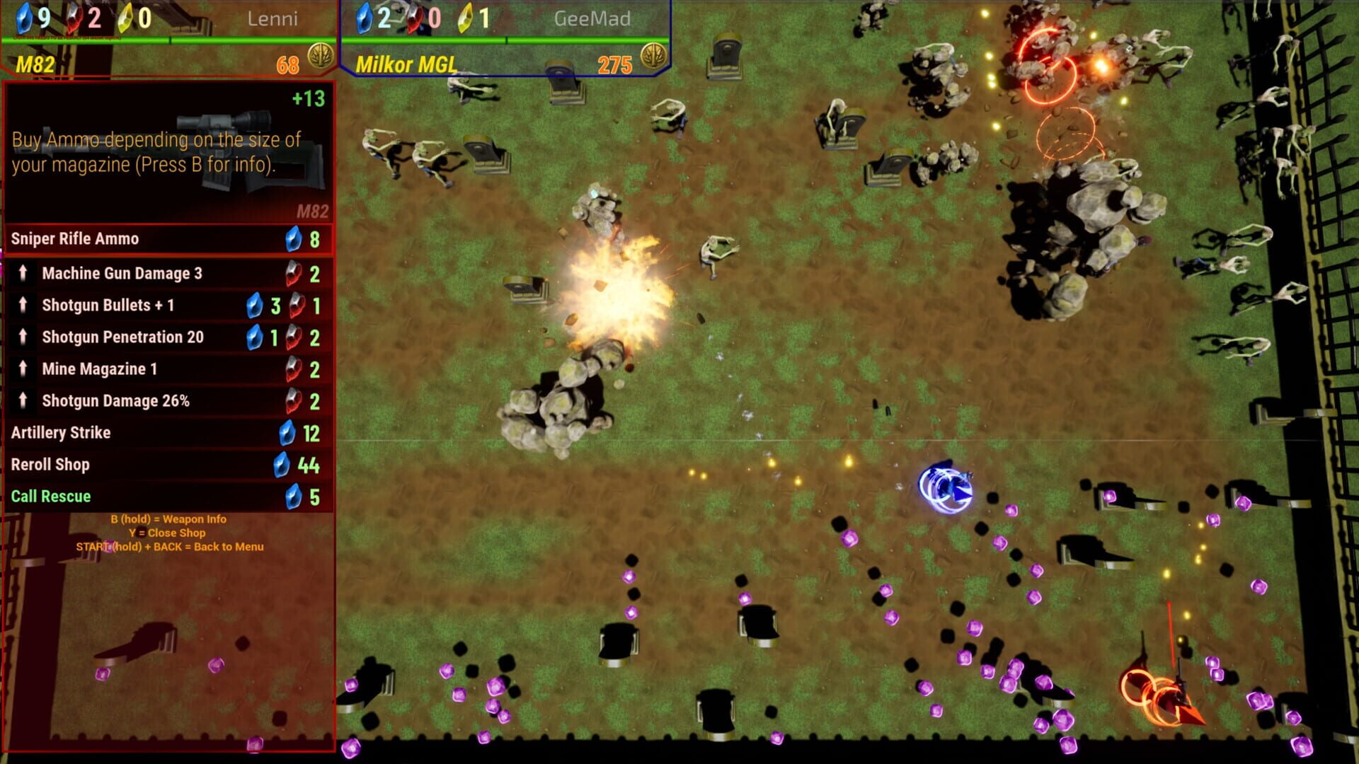 Zombiepede screenshot 1
