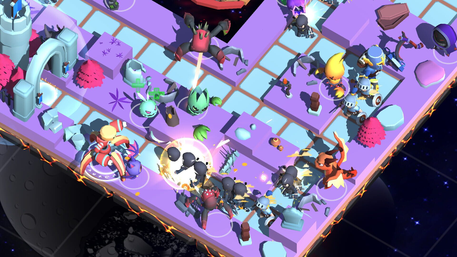 Monster Tiles TD screenshot 1