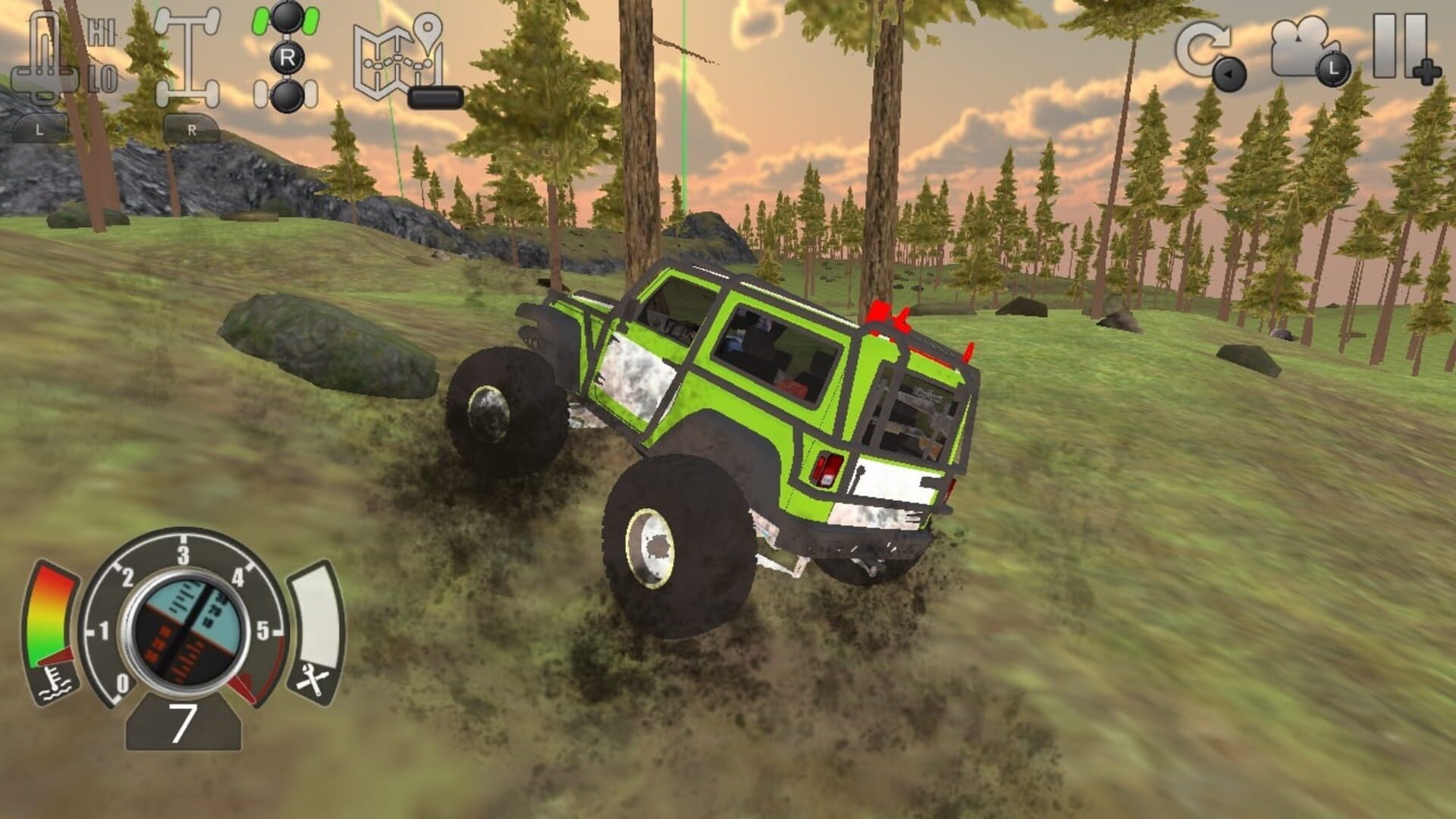 Offroad Truck 4x4 Dirt Simulator: Rally Racing Game screenshot 1