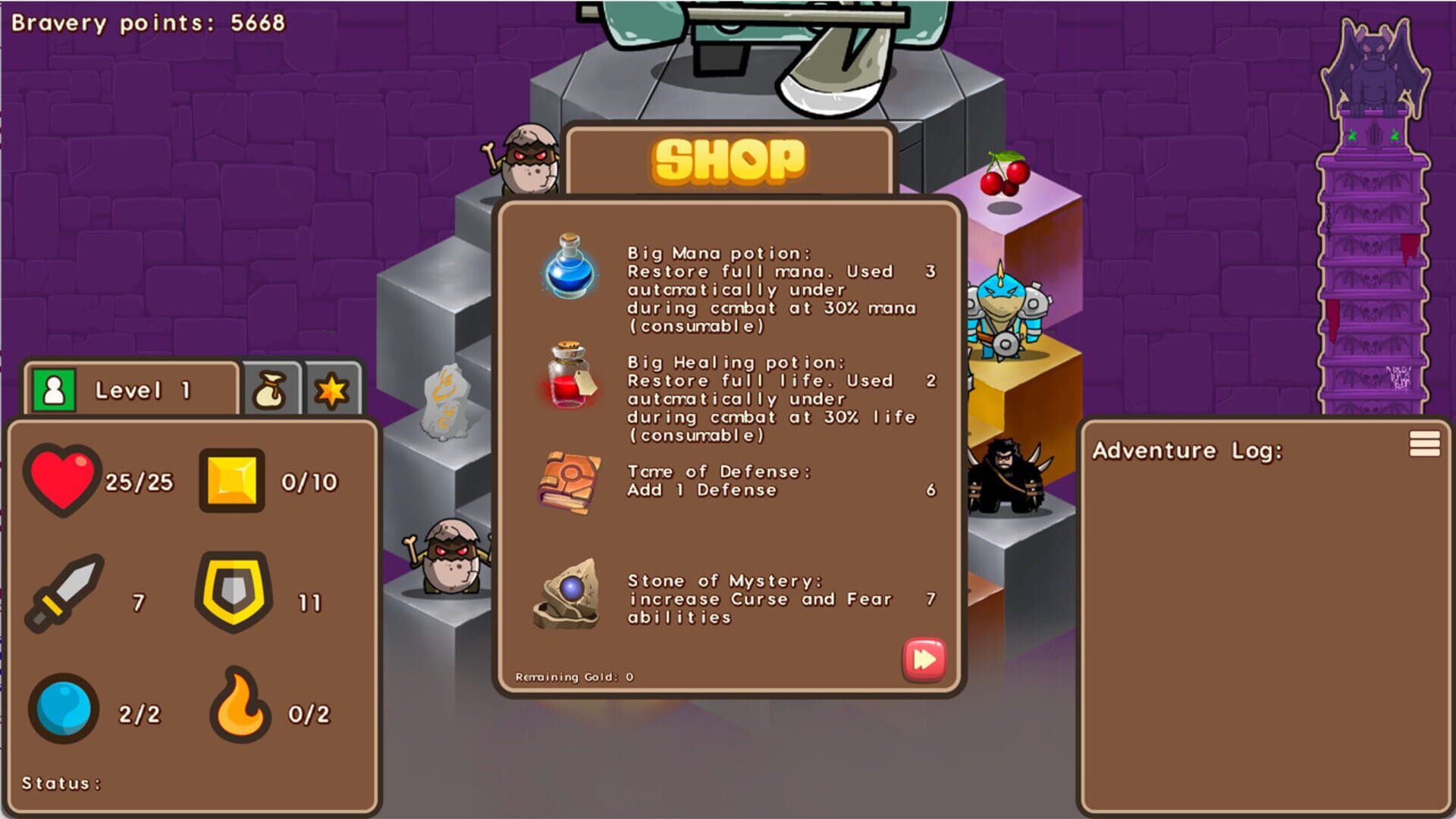 The Dungeon Tower screenshot 1