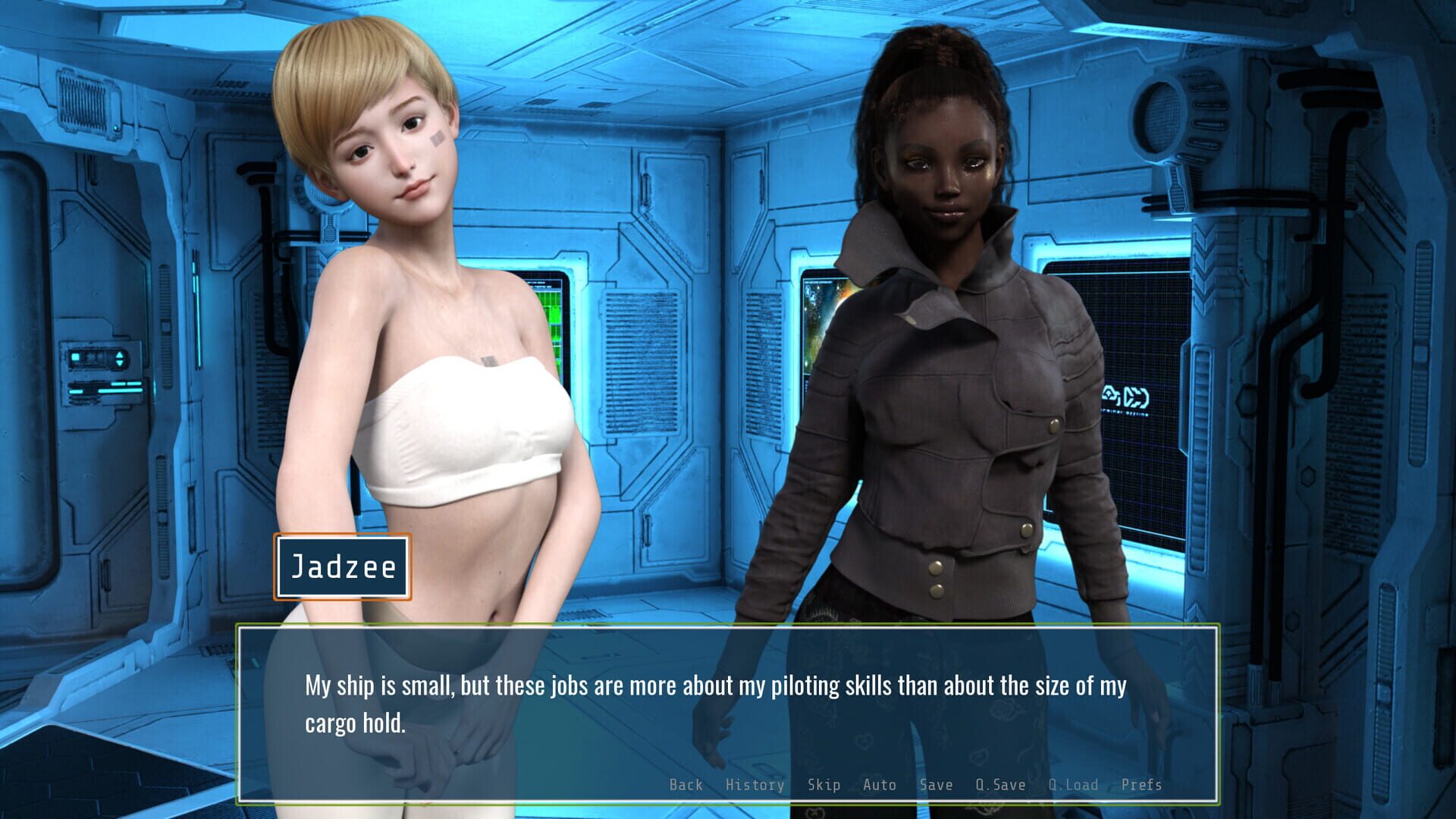 Sapphic Space screenshot 1