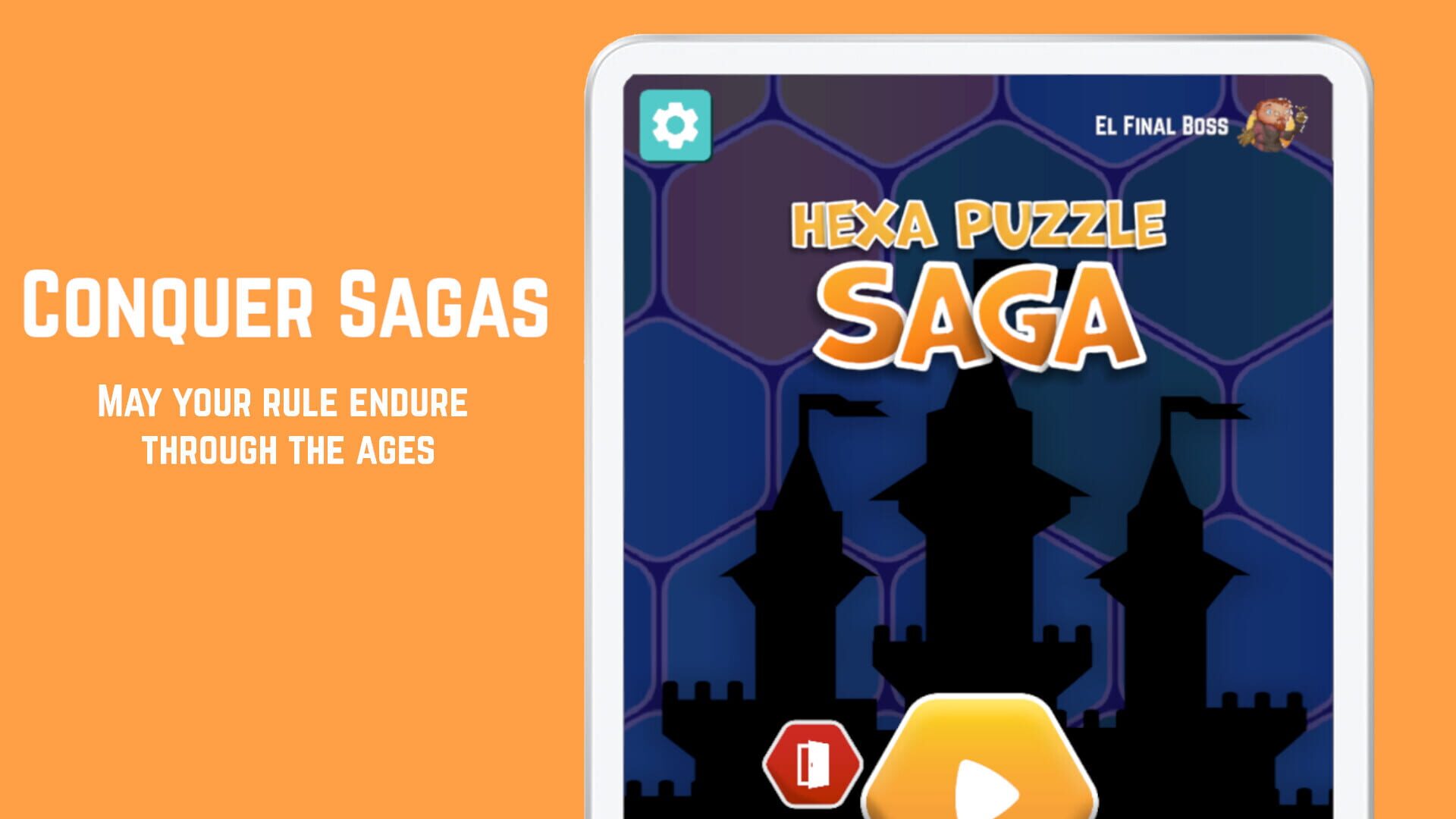 Hexa Puzzle Saga screenshot 1