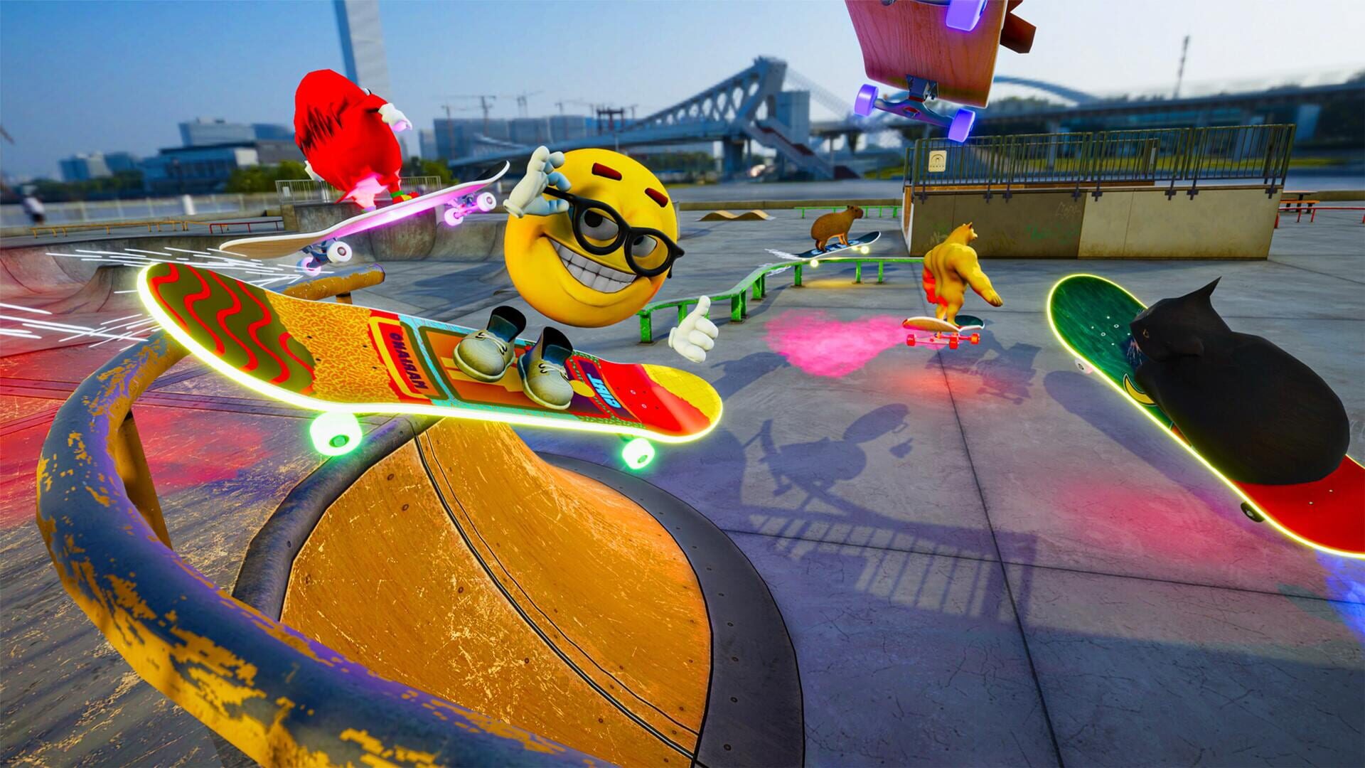 Skateboard Drifting Simulator with Maxwell Cat: The Game screenshot 1