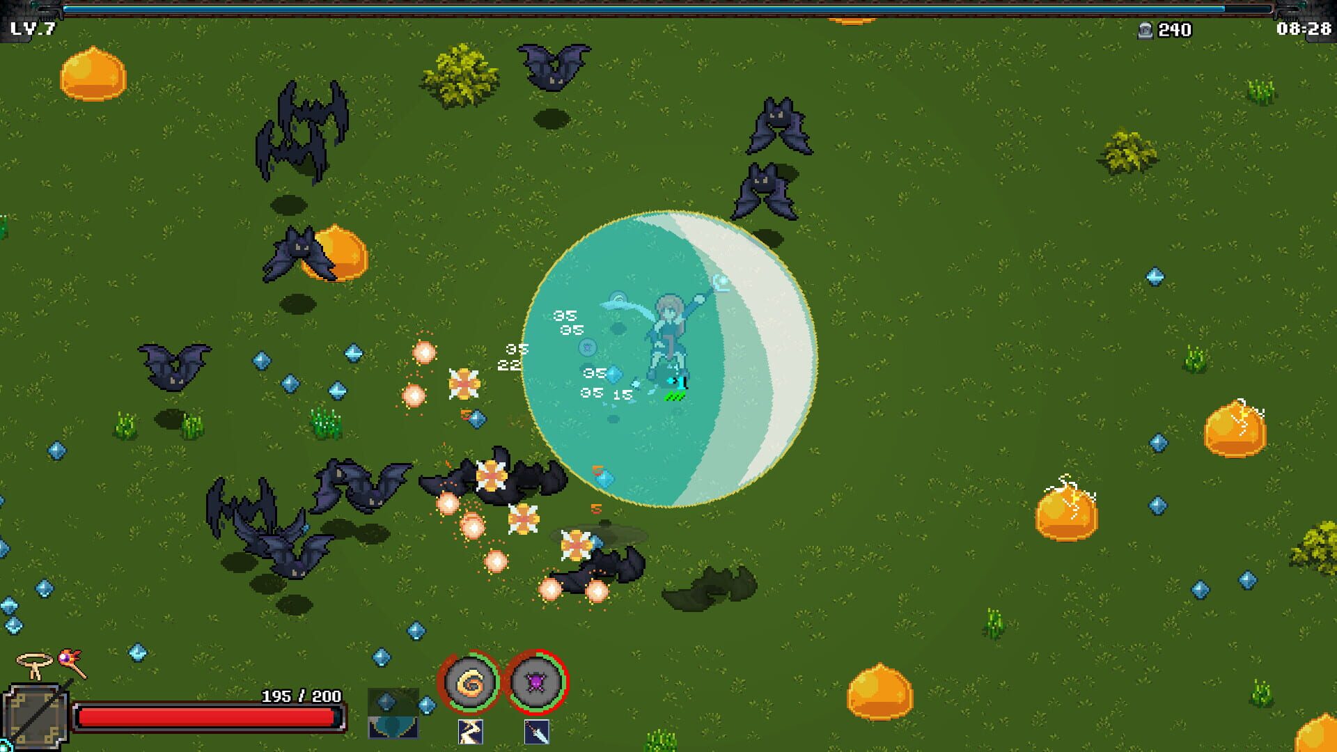 Spell Disk Survivor screenshot 1
