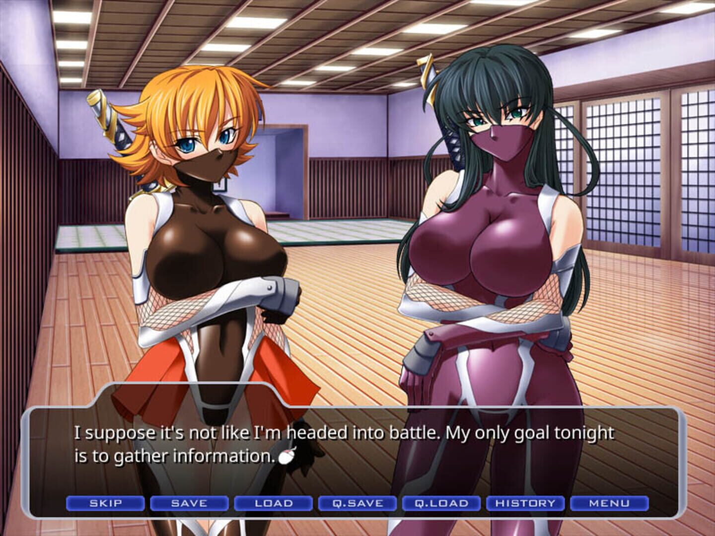 Taimanin Asagi screenshot 1