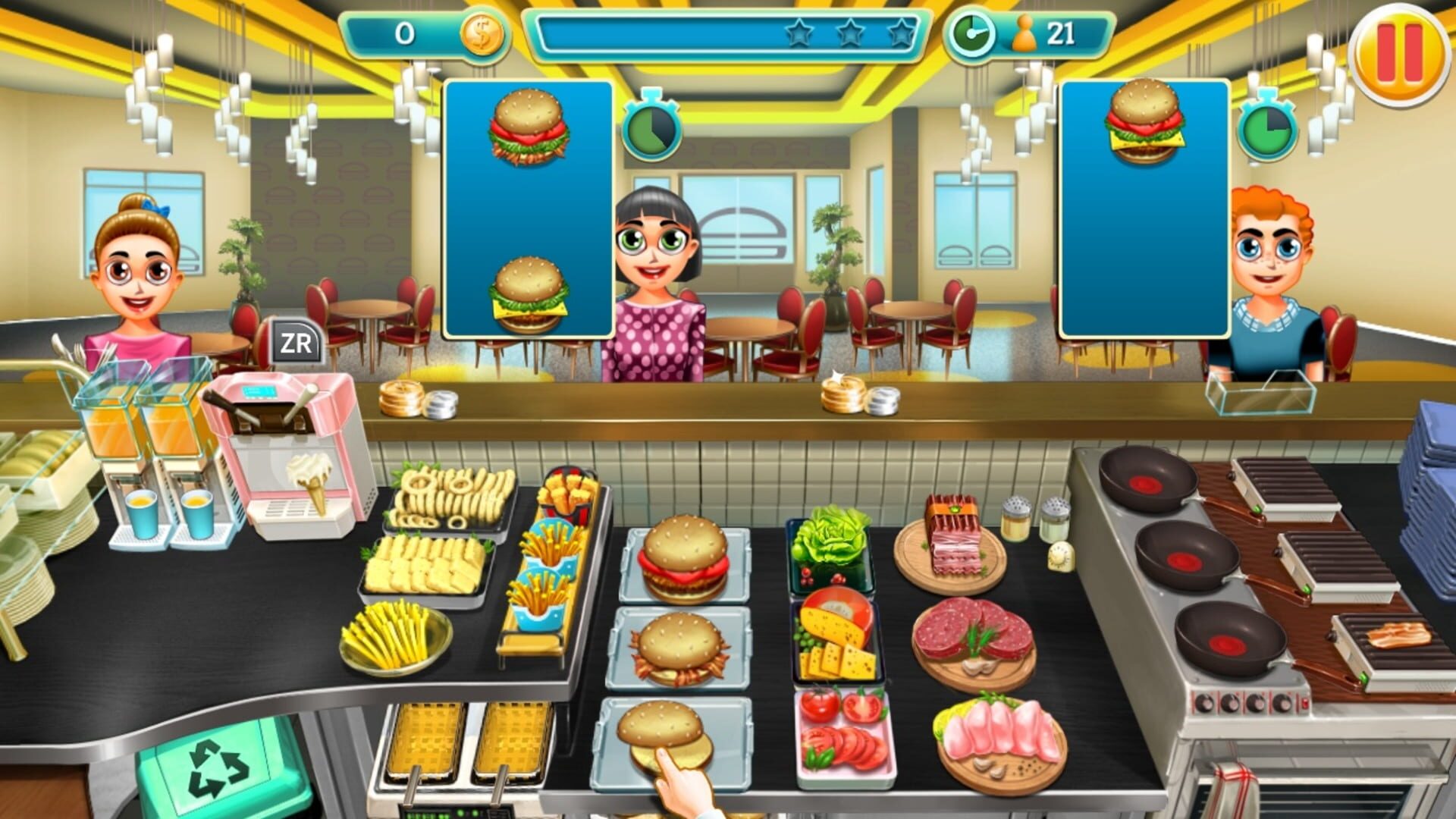 Cooking Arena: Burger Chef Tycoon screenshot 1