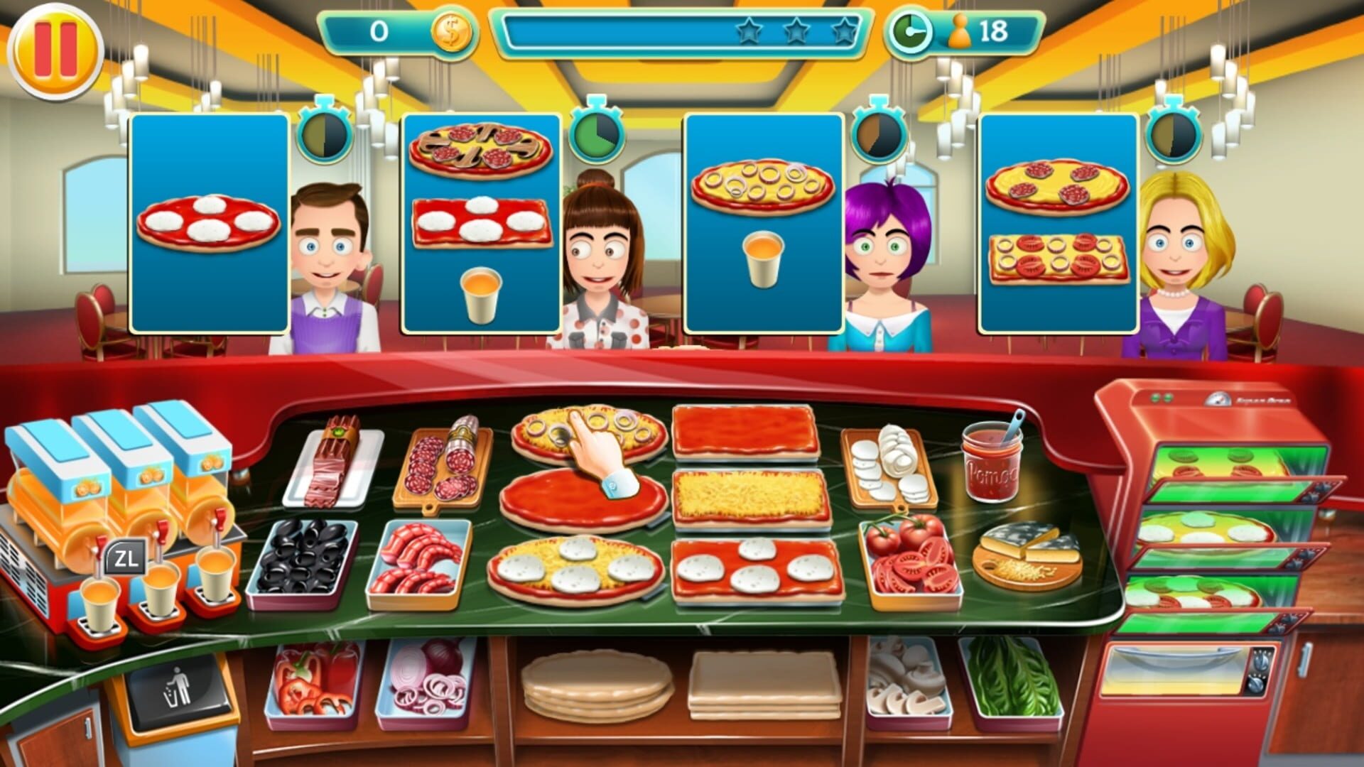 Cooking Arena: Pizza Bar Tycoon screenshot 1