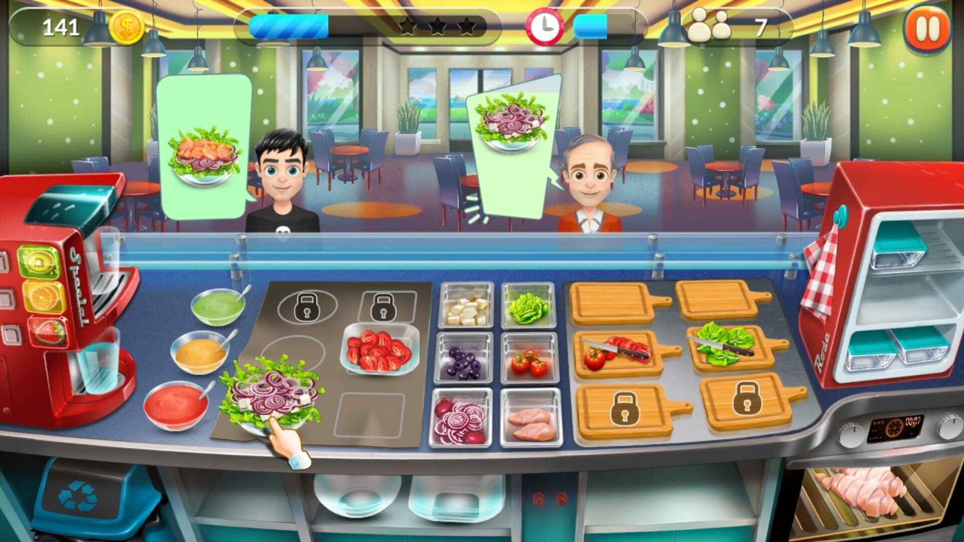 Cooking Arena: Salad Bar Tycoon screenshot 1