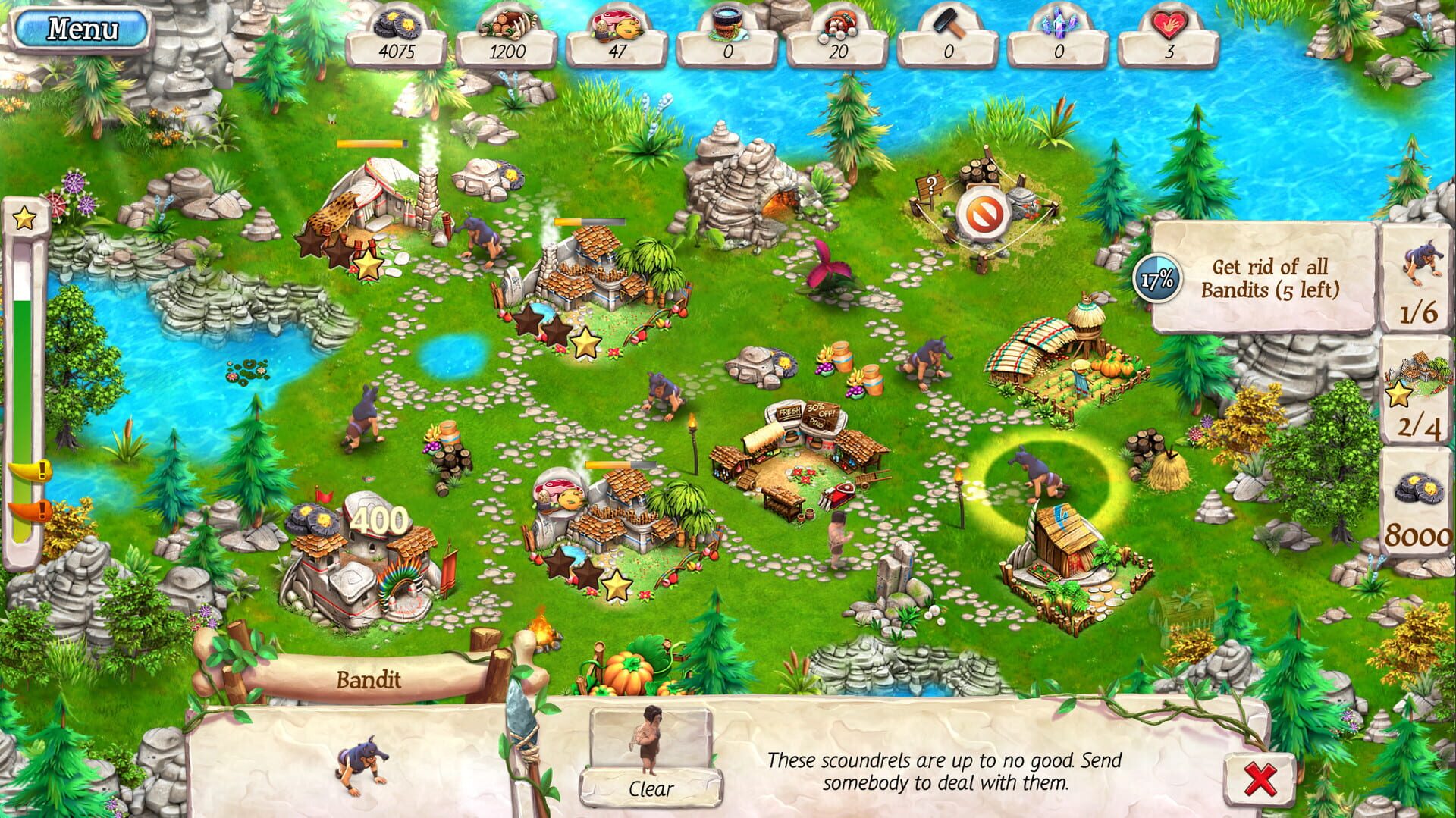 Cavemen Tales: Collector's Edition screenshot 1