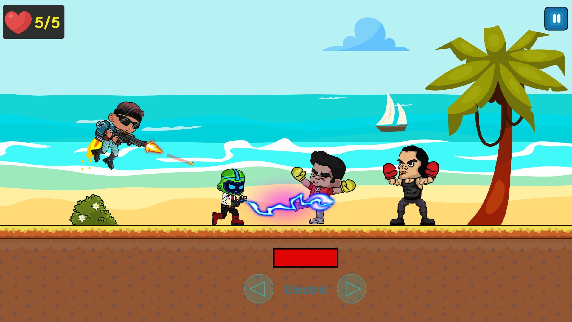 Platformer Helmet screenshot 1