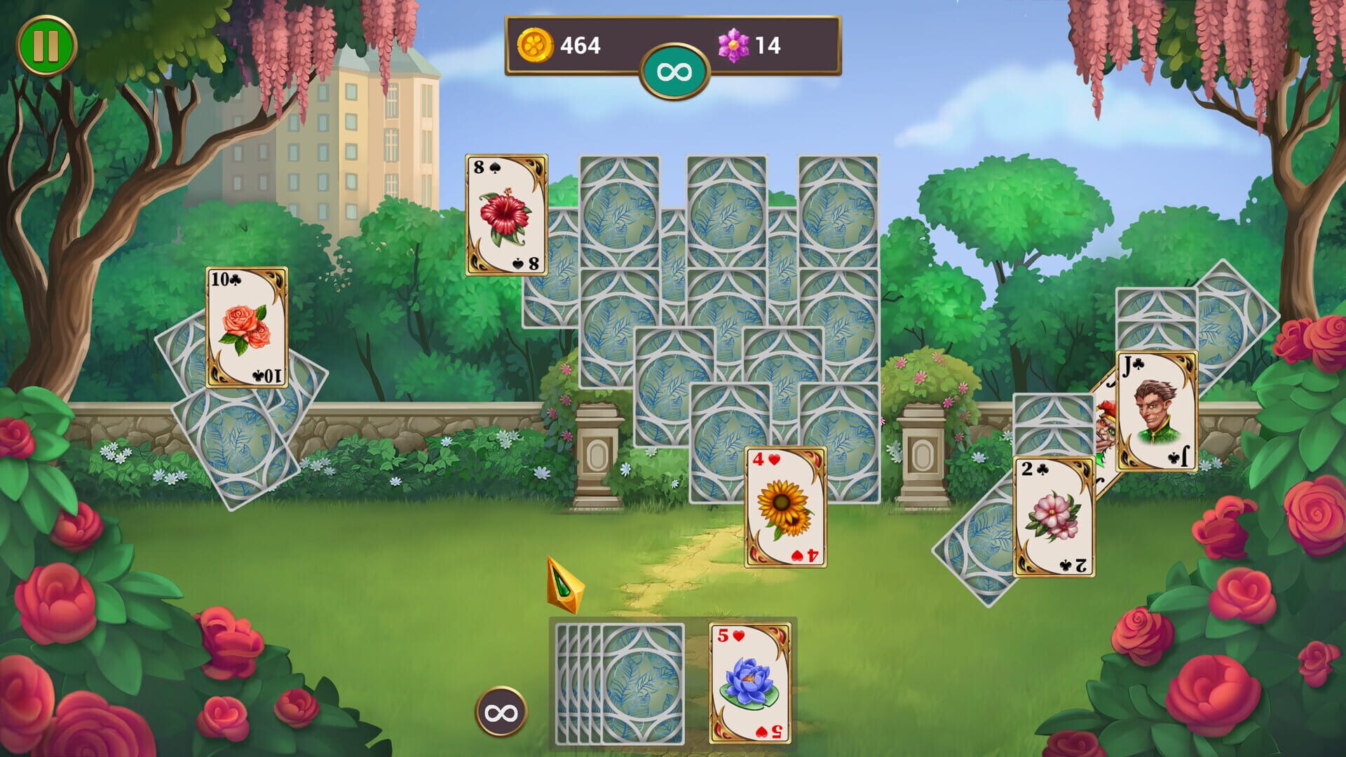 Solitaire Quest: Garden Story screenshot 1