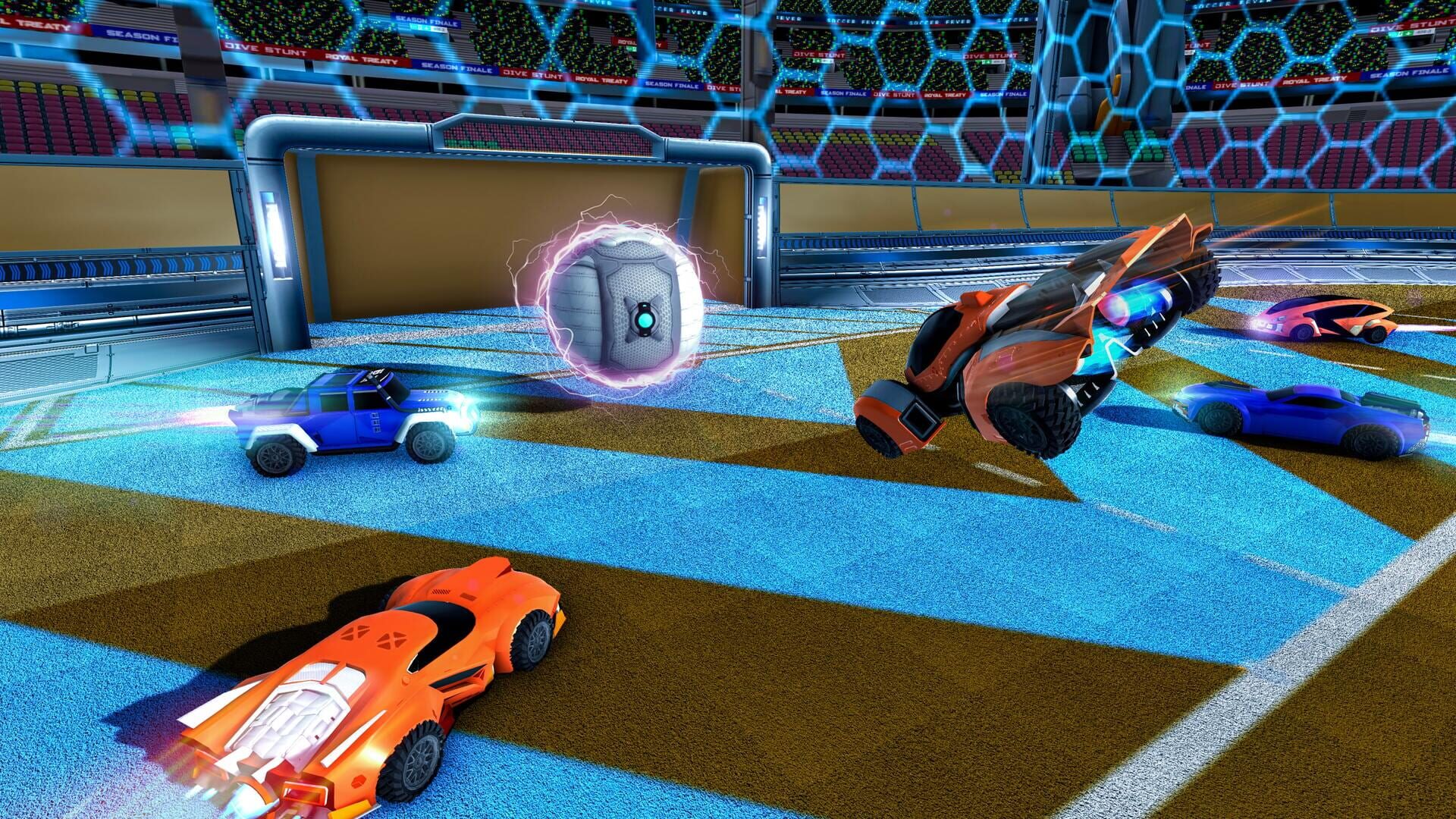 Rocket Car: Ultimate Ball League Machines screenshot 1