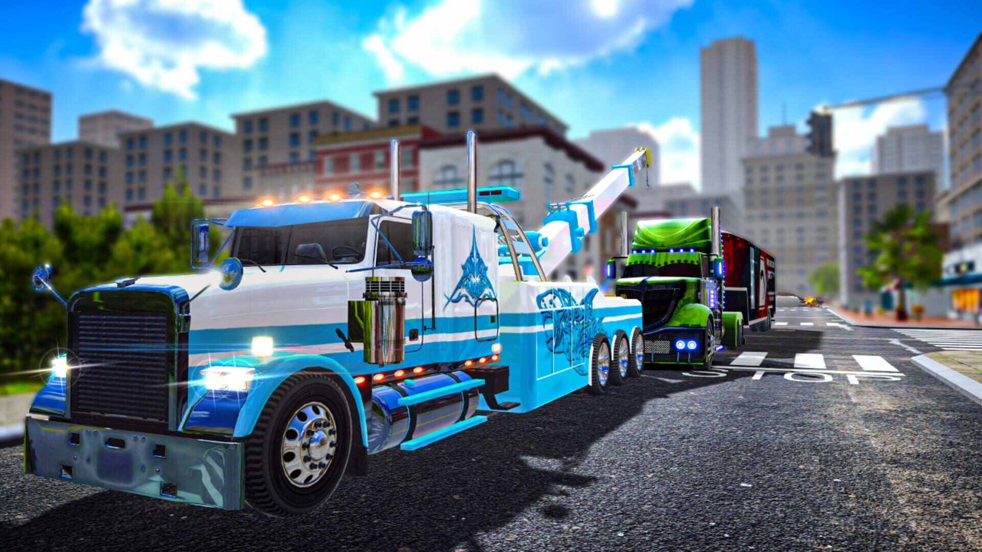 Tow Truck Driver Simulator 2023 screenshot 1