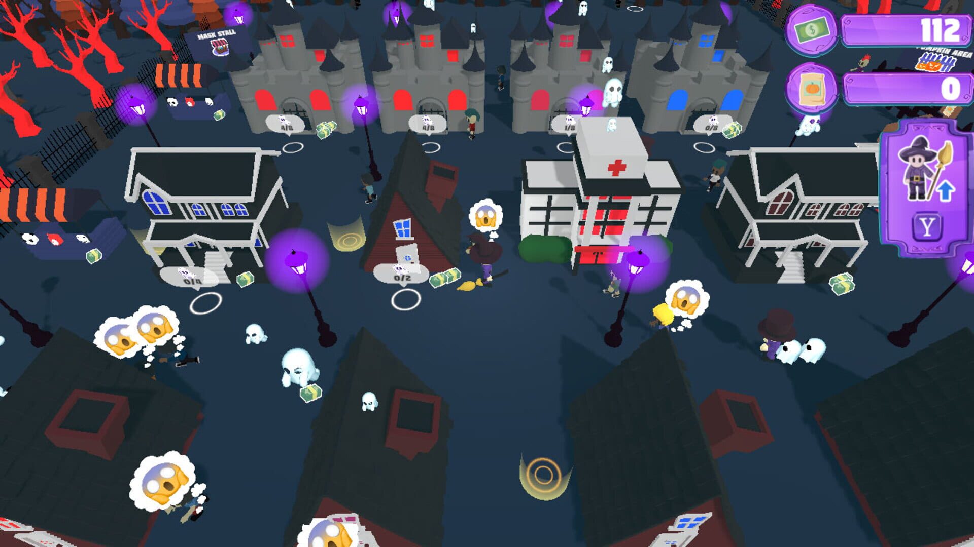 Wizards Legacy: Nightmare Park Manager Simulator screenshot 1