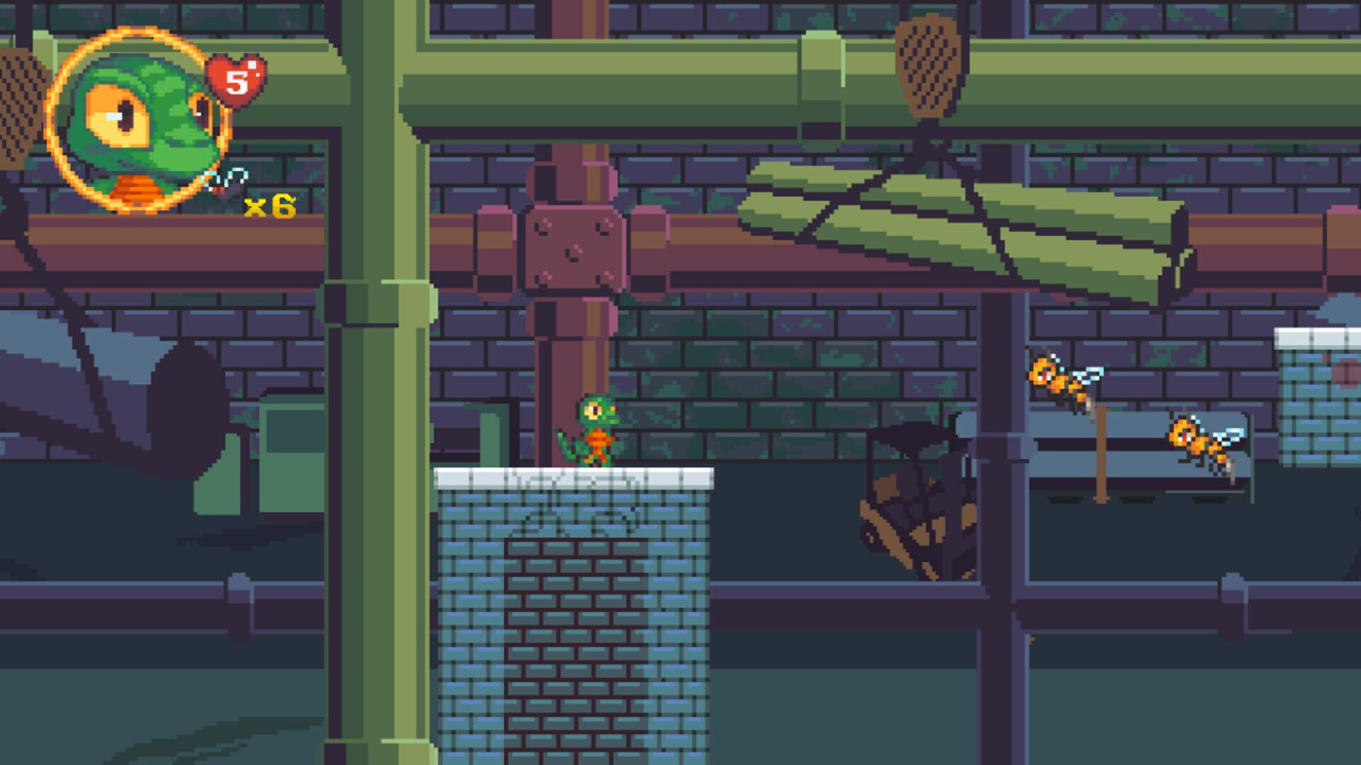 Geko: In Search of the Big Fly screenshot 1