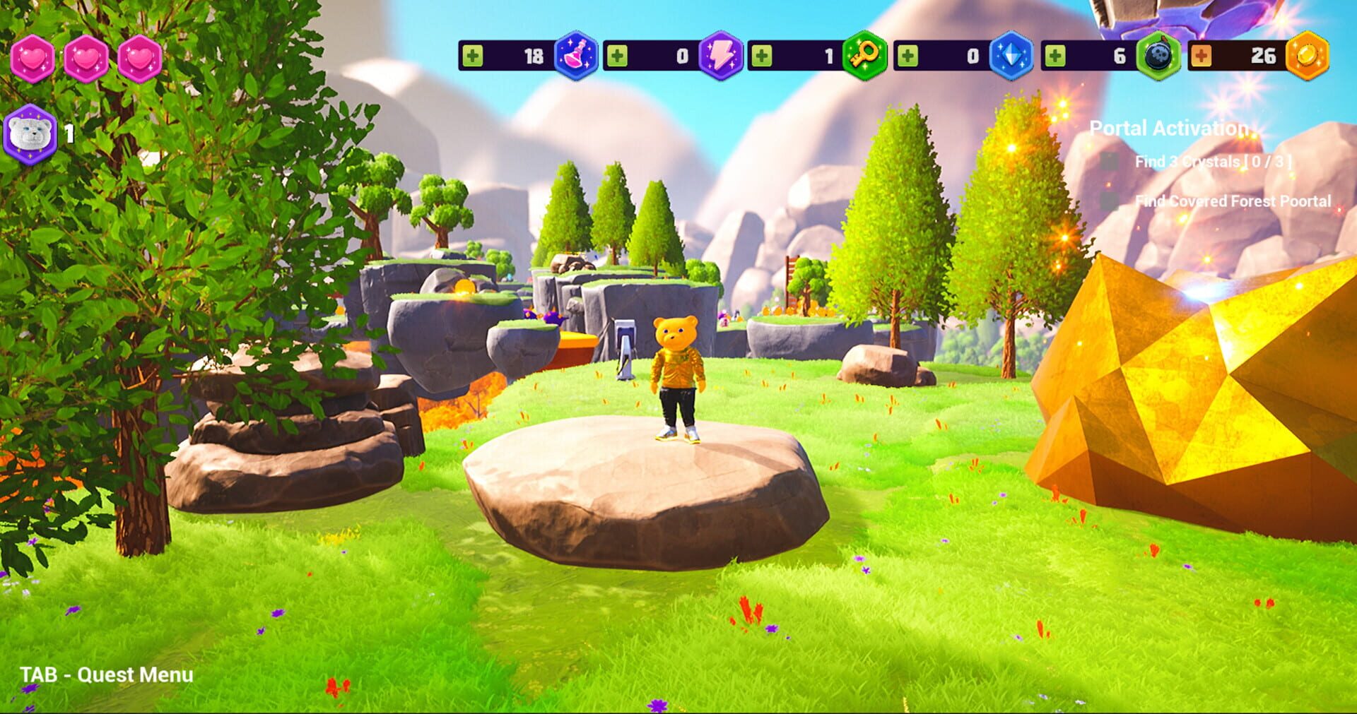 Rich Teddy Adventure screenshot 1