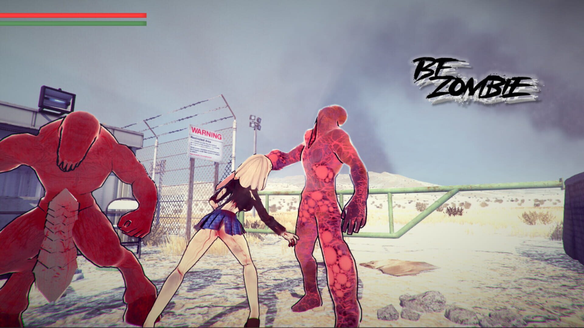 BeZombie Anime Invasion screenshot 1