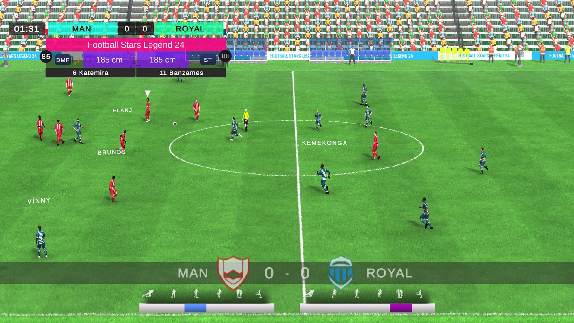 Football Stars Legend 24 screenshot 1