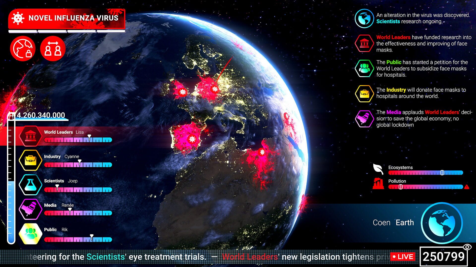 Project Planet: Earth Vs. Humanity screenshot 1