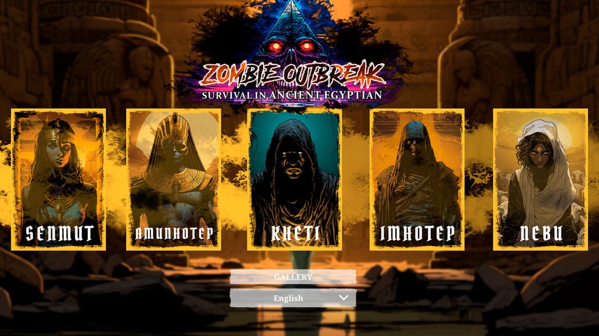 Zombie Outbreak: Survival in Ancient Egyptian screenshot 1