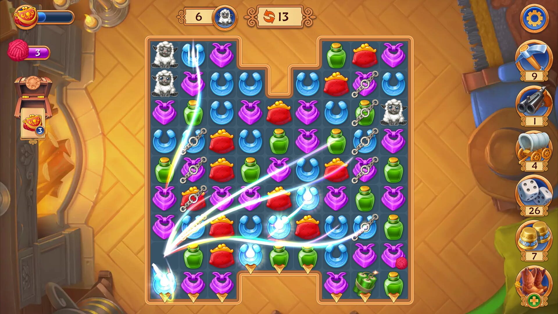 Jewels of the Wild West screenshot 1