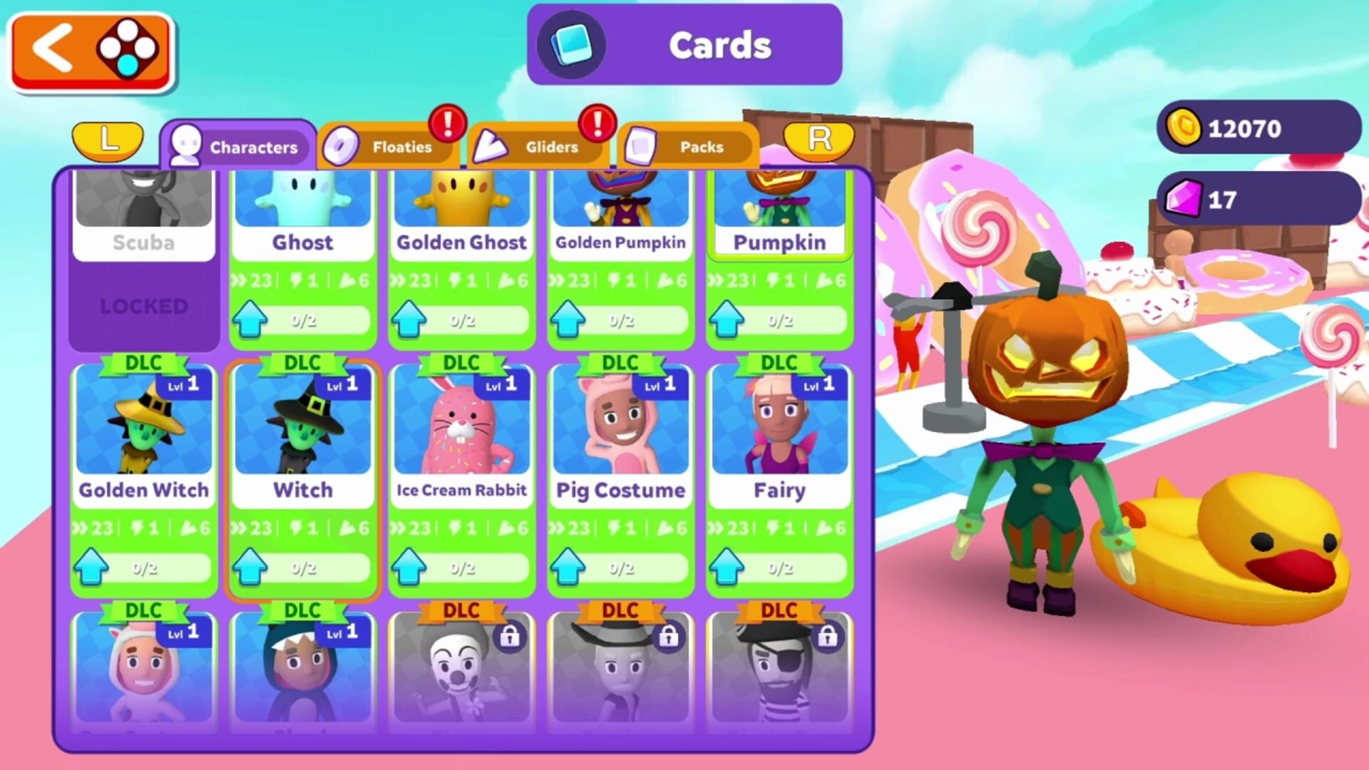 Aquapark io: Sweet and Spooky DLC screenshot 1