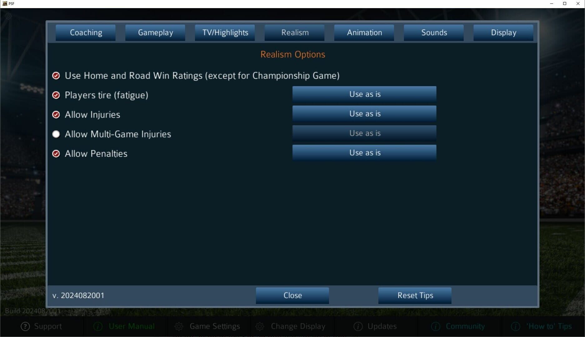 Pro Strategy Football 2024 screenshot 1