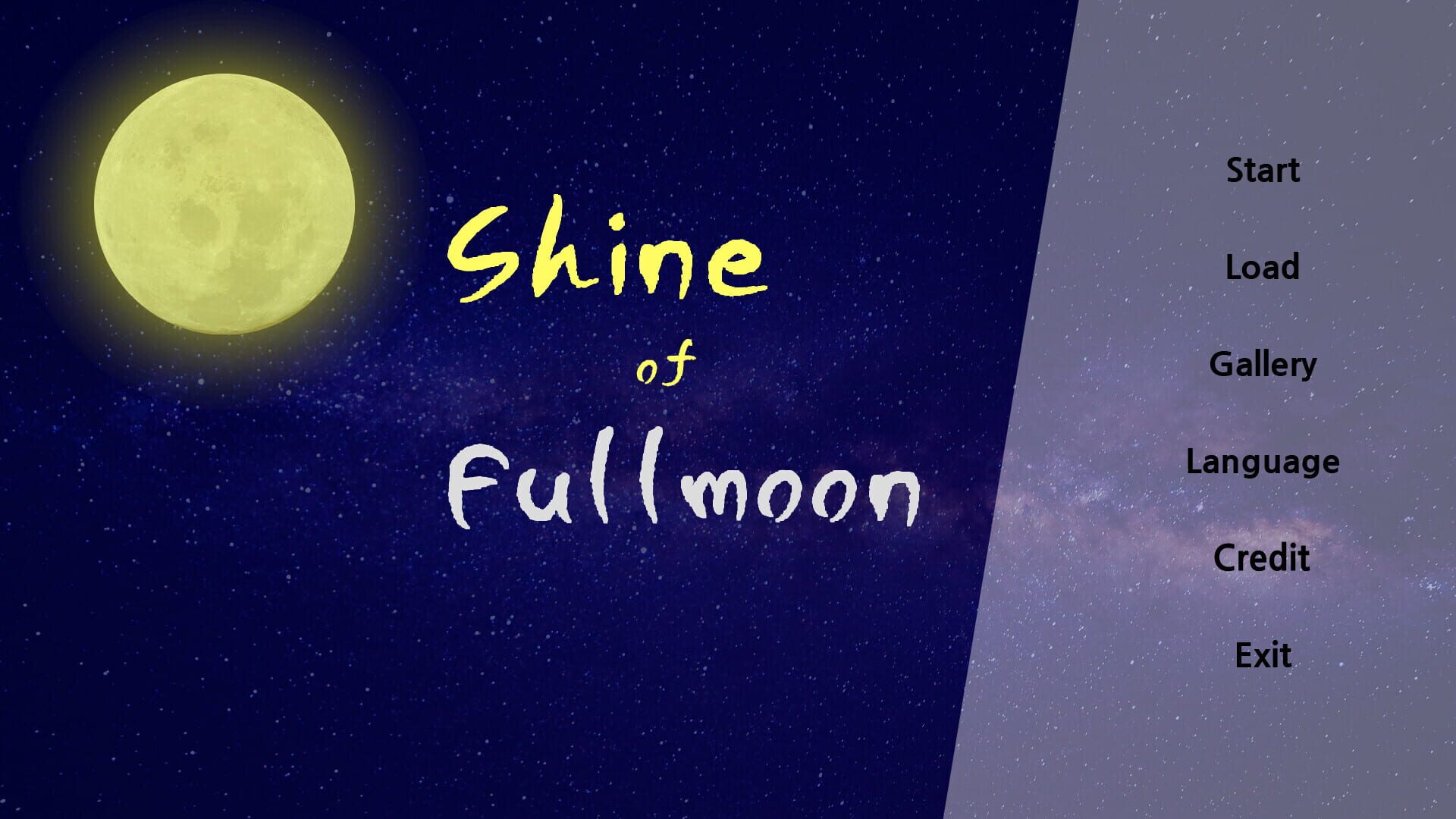 Shine of Fullmoon screenshot 1