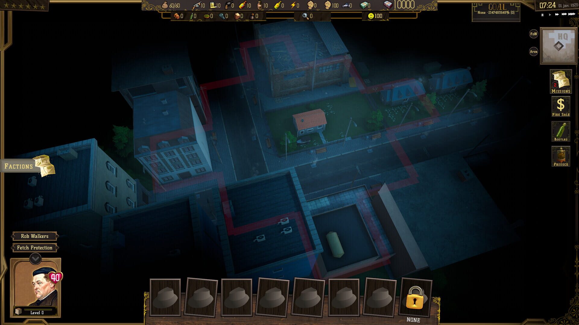 Dough: A Crime Strategy RPG screenshot 1