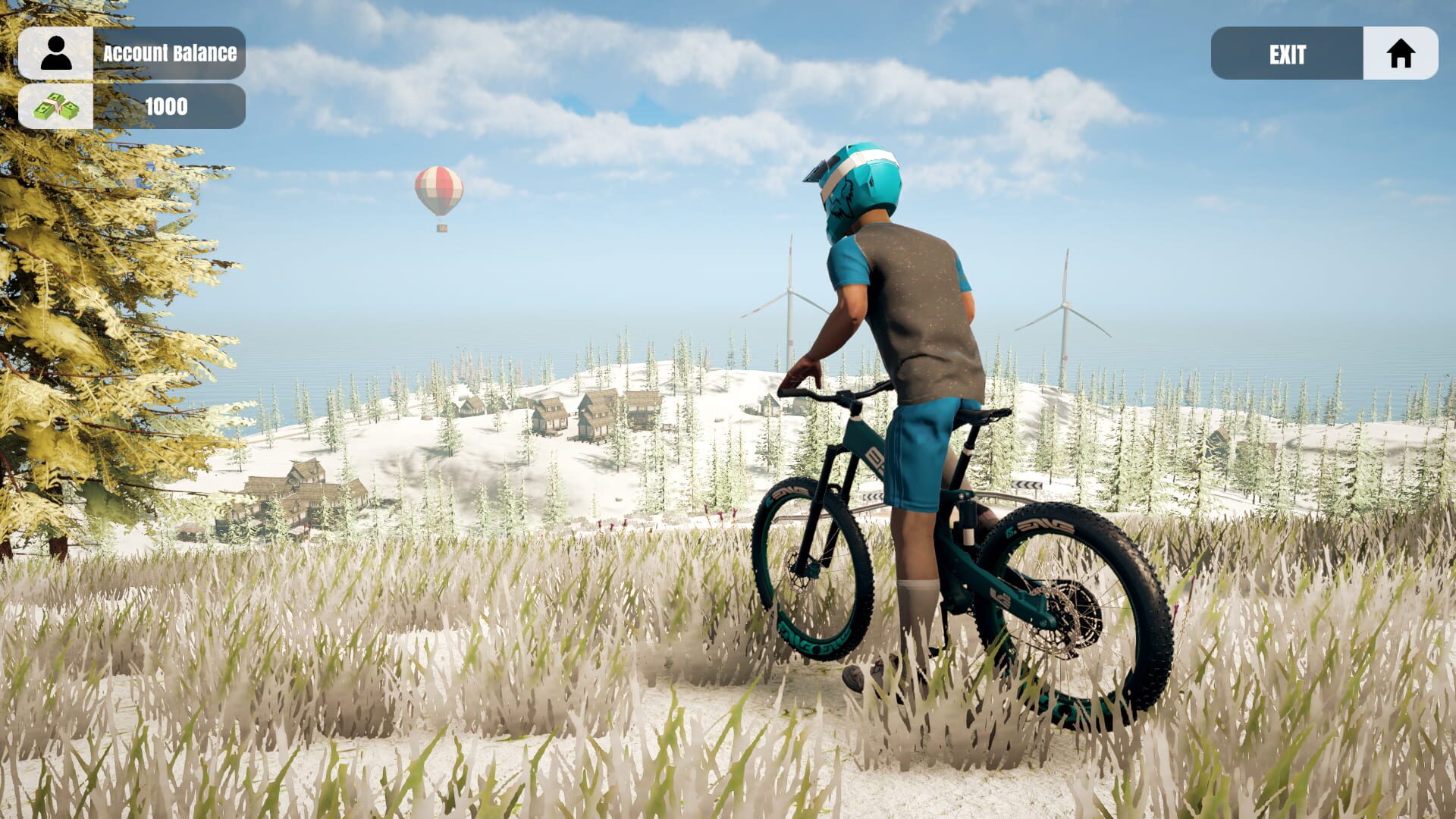 Mountain Bicycle Rider Simulator screenshot 1