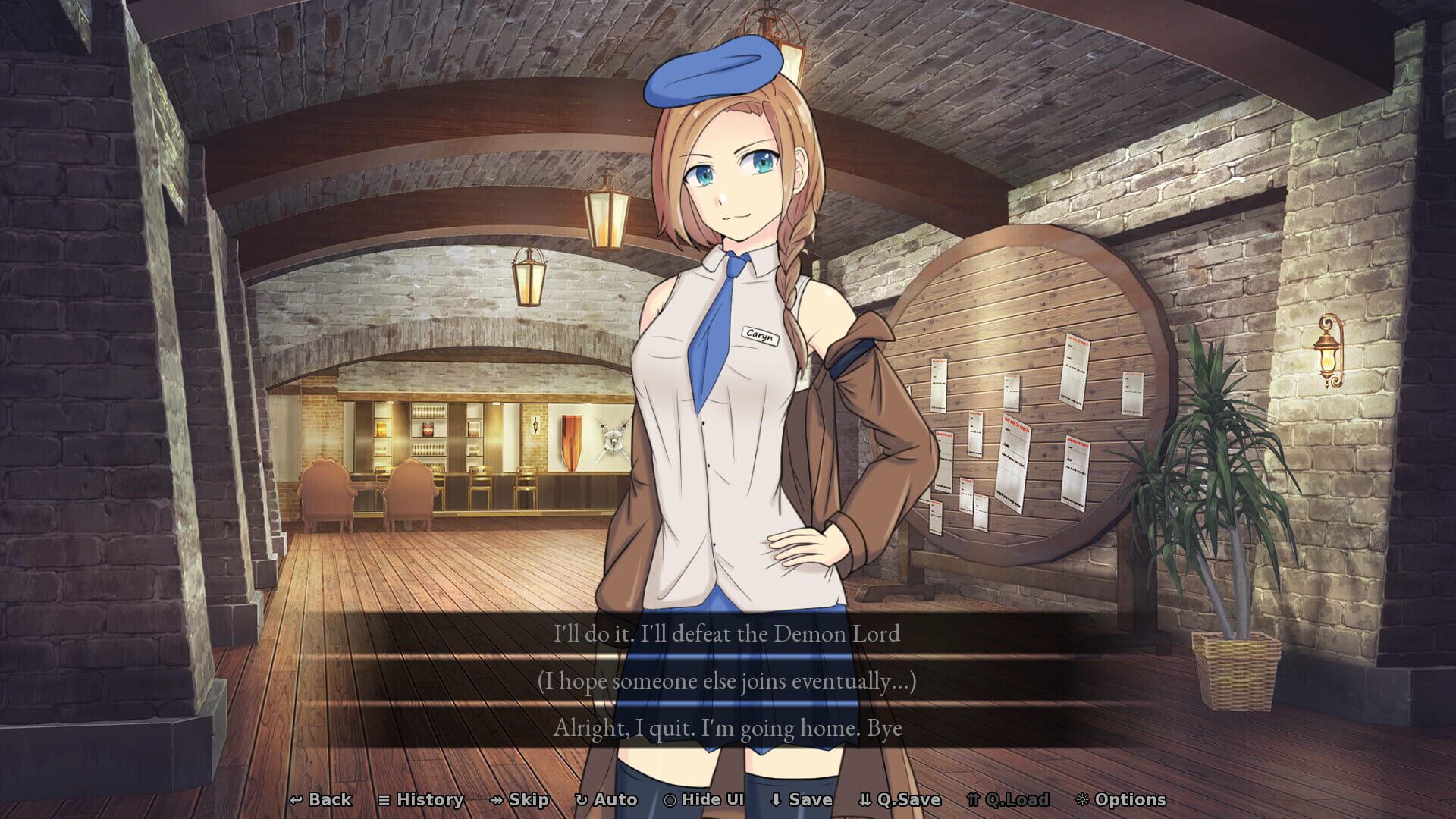 The Hero gives up!... Wait, What!? screenshot 1