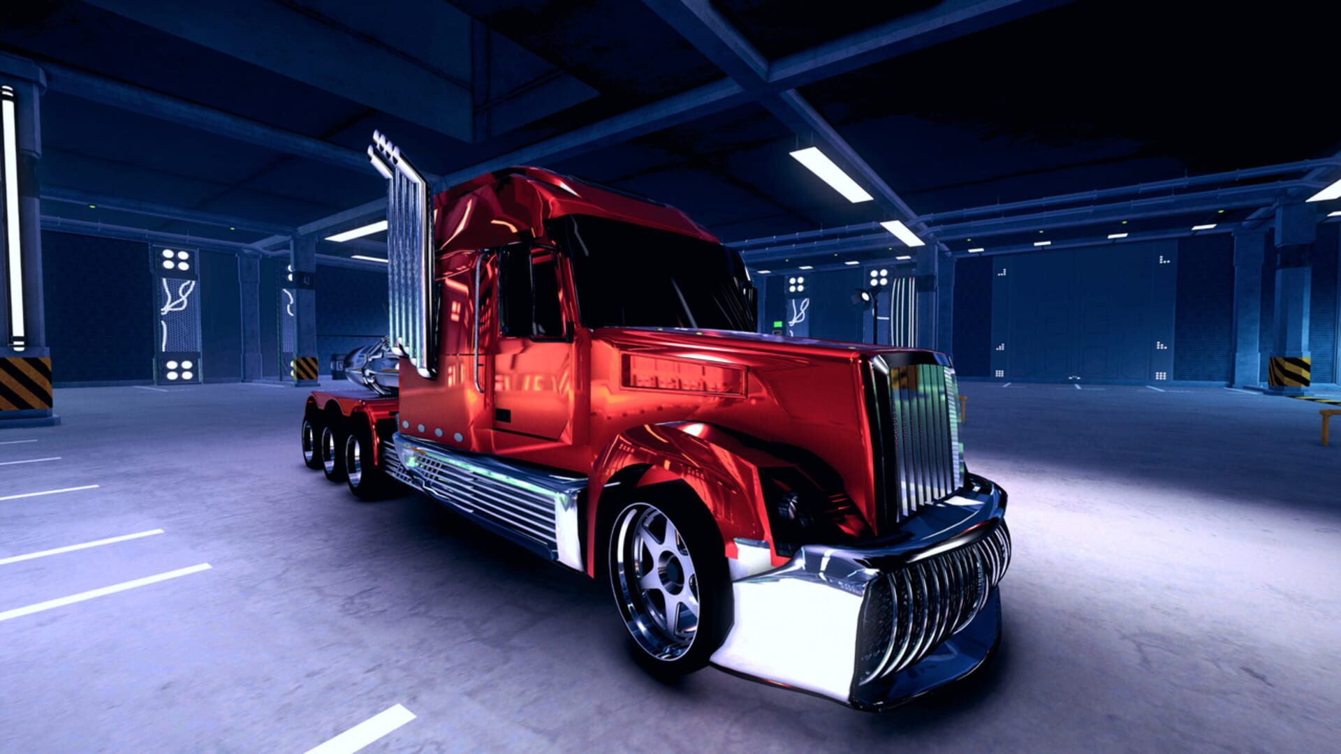 Truck Drag Racing Legends Simulator screenshot 1