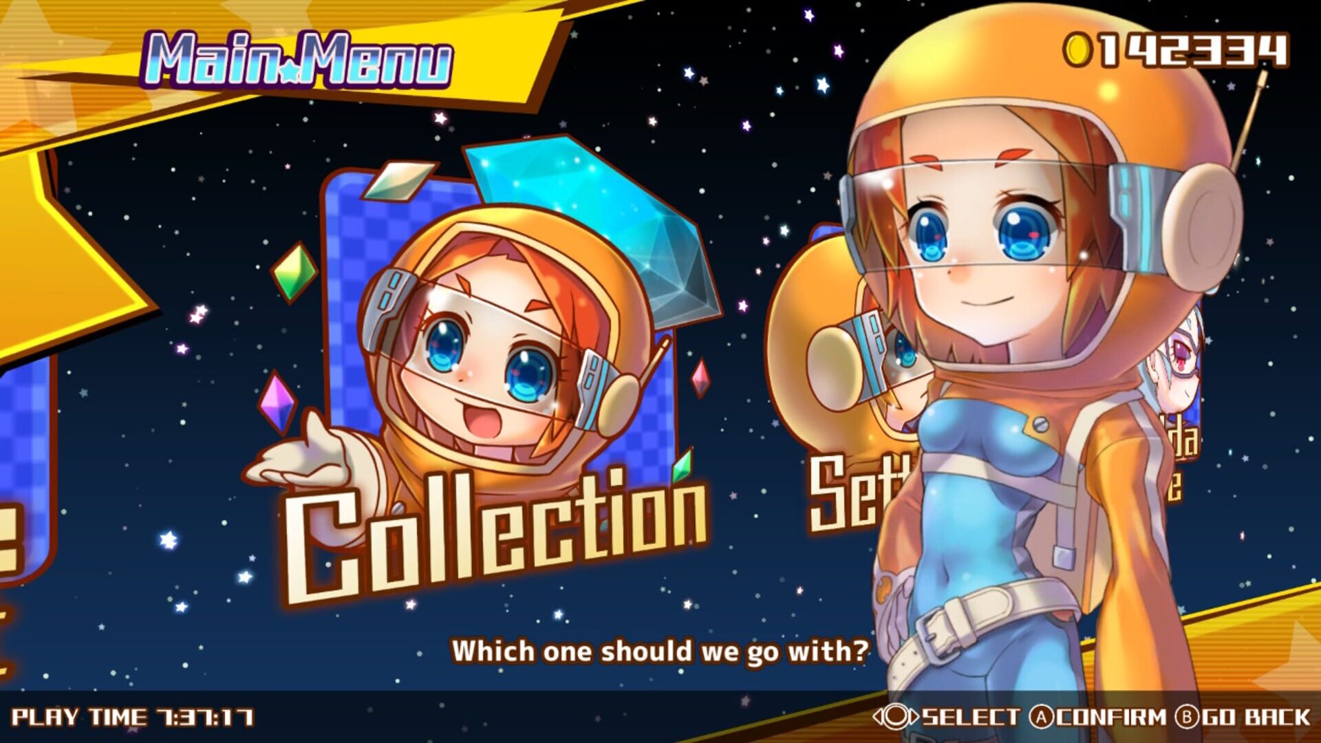 Osyaberi! Horijyo! Gekihori: Anna Holinski Saves the Universe, Alright?! screenshot 1