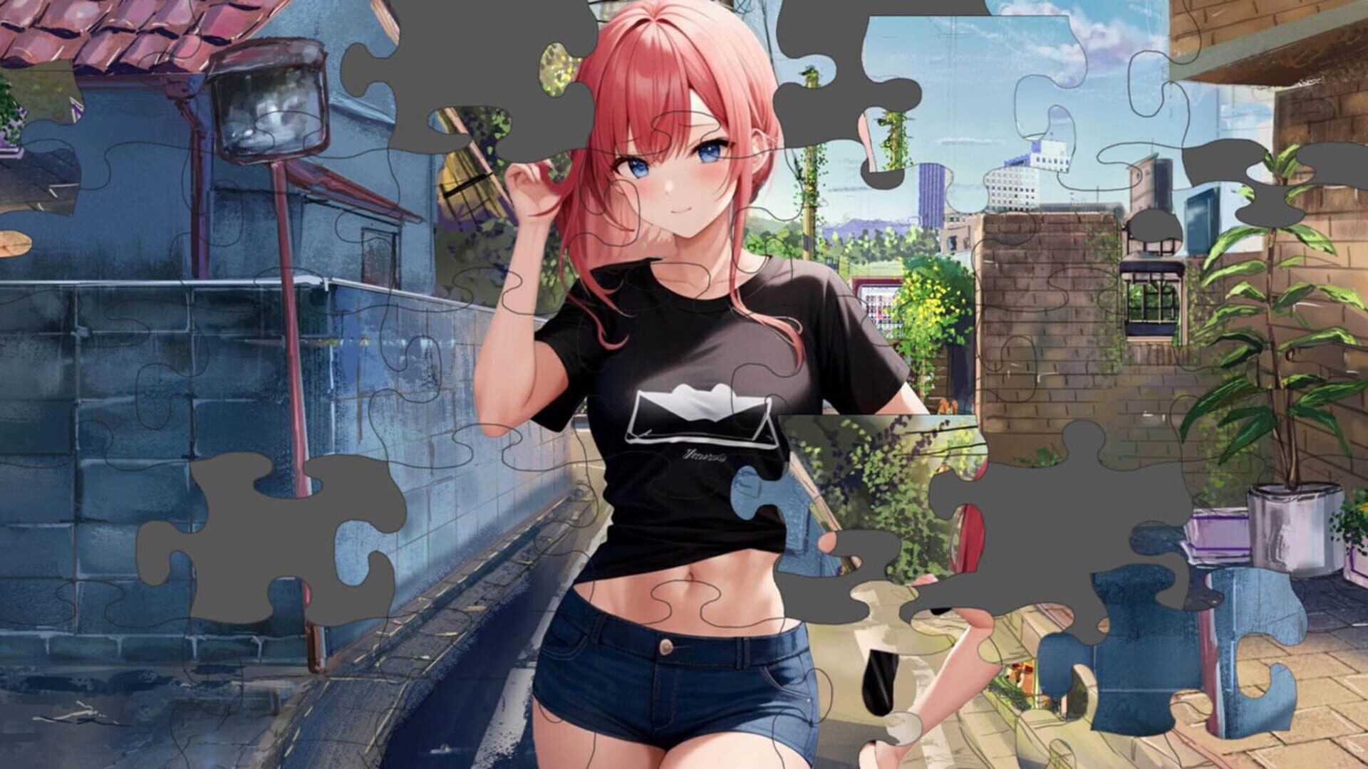Anime Sexy Girl Puzzle: Hentai Game History Adventure screenshot 1