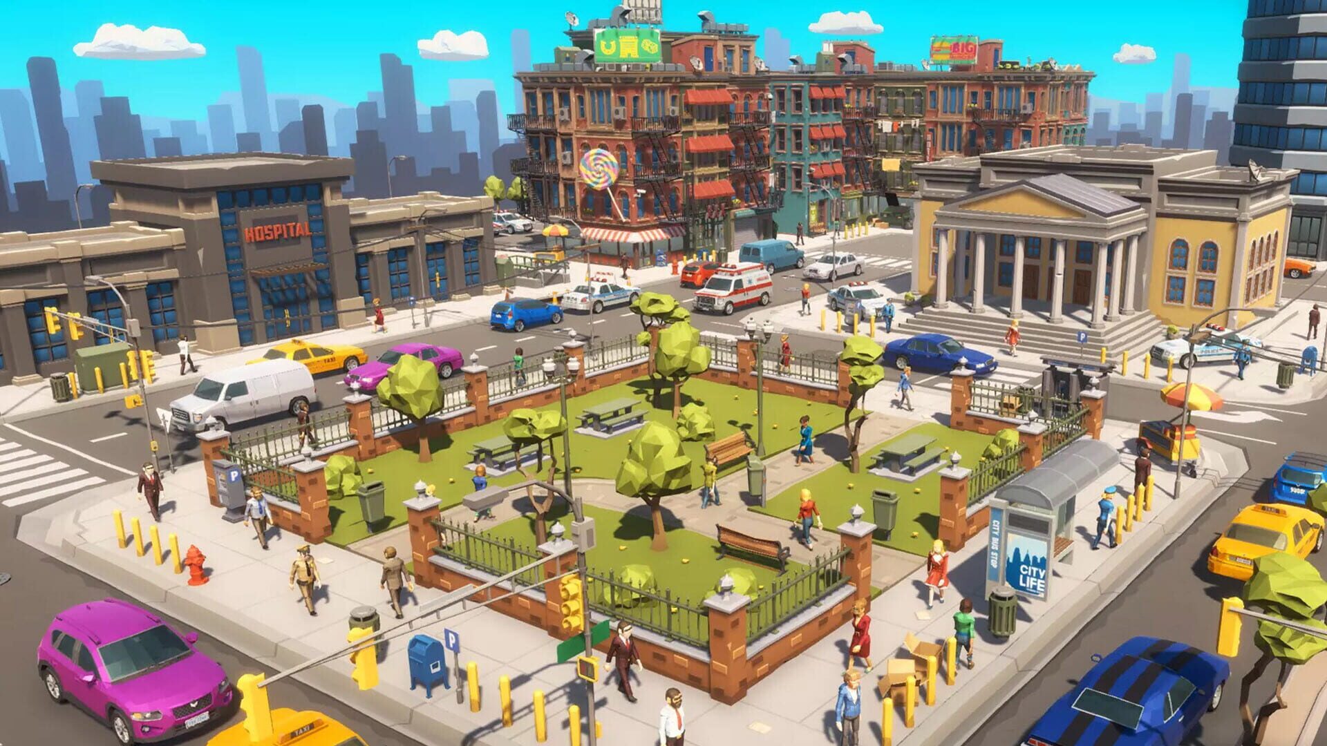 Hidden City Top-Down 3D screenshot 1
