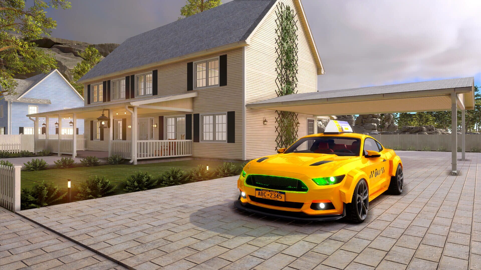 Urban Taxi Simulator screenshot 1