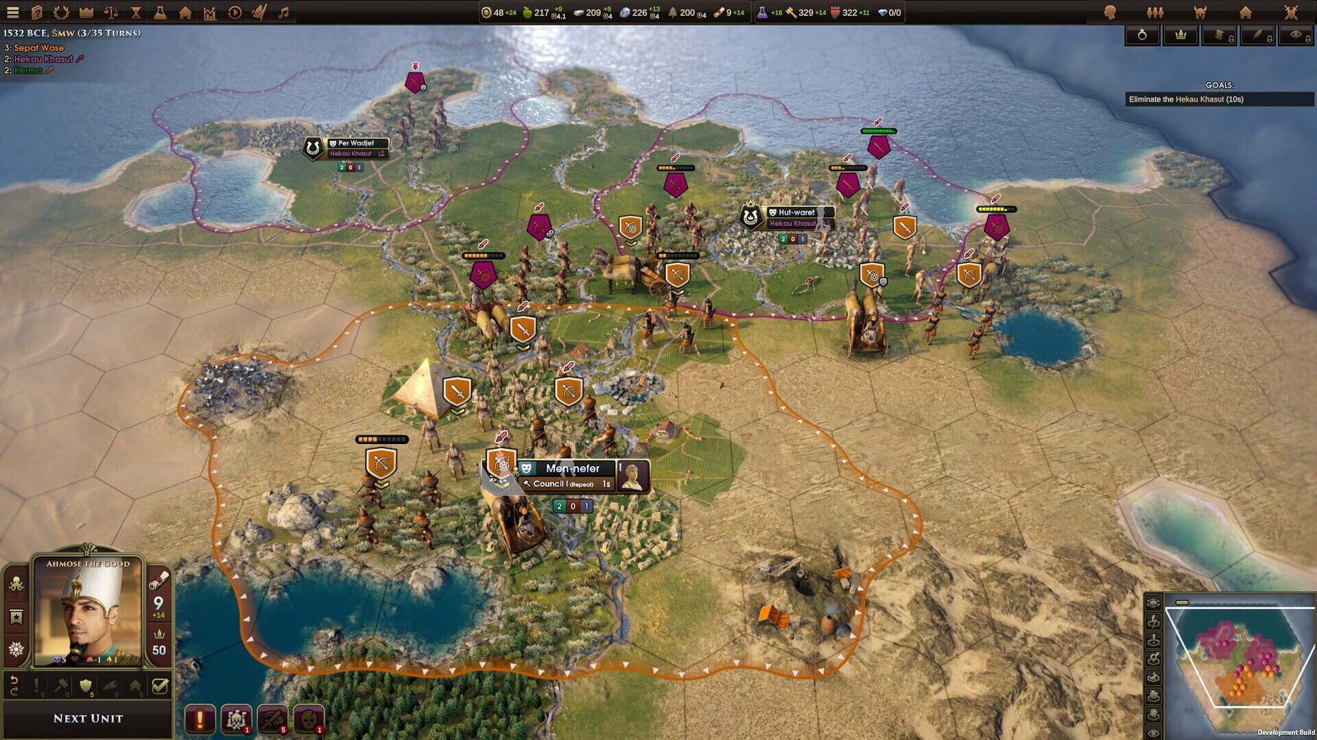 Old World: Pharaohs of the Nile screenshot 1