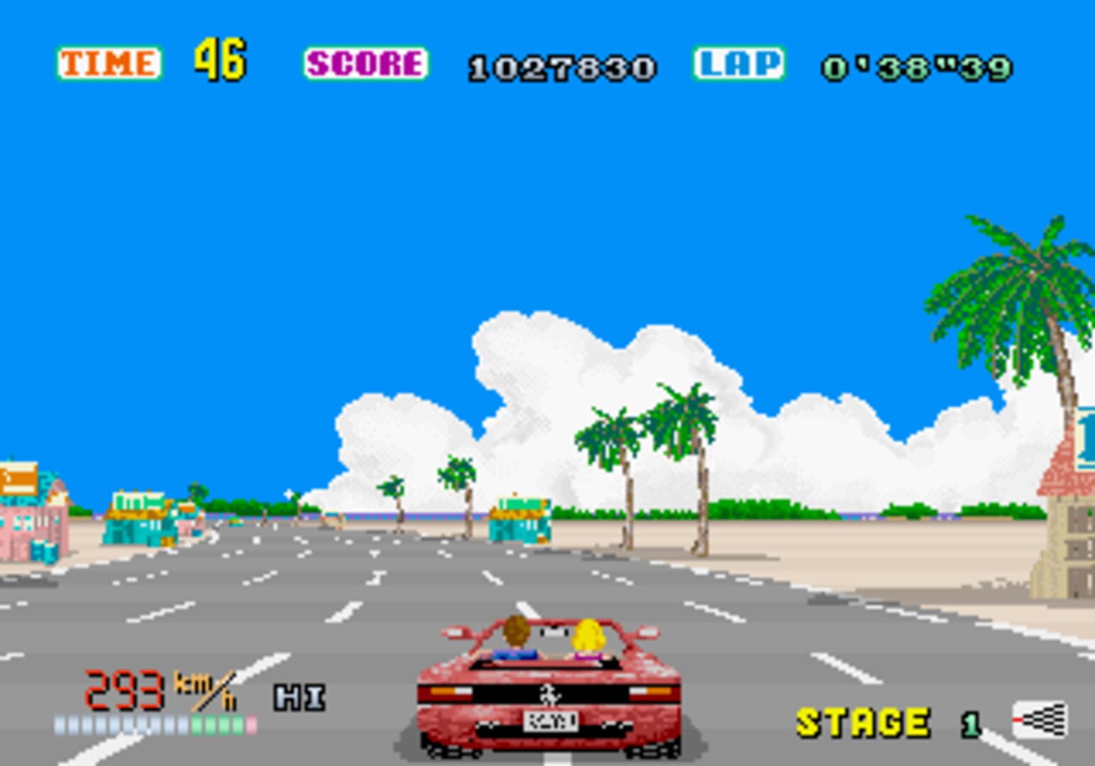 Sega Ages Vol. 3: OutRun screenshot 1