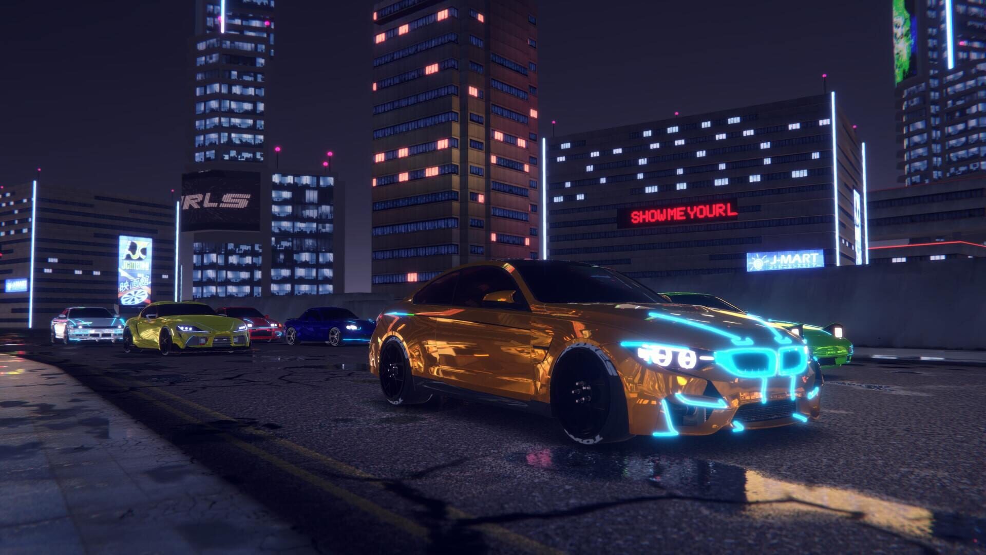 Crash Metal: Cyber Racing Punk Cars screenshot 1