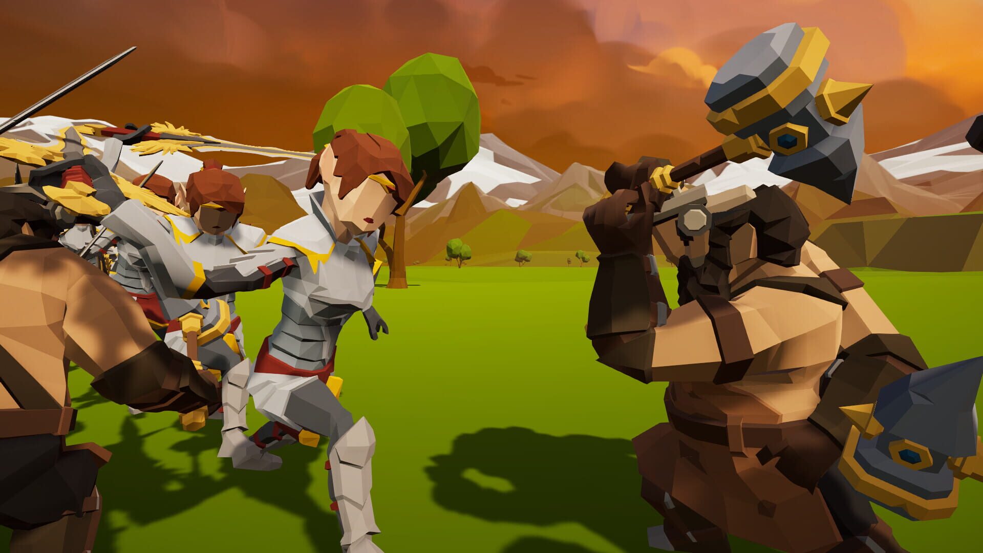 Polygon Fantasy Battle Simulator screenshot 1