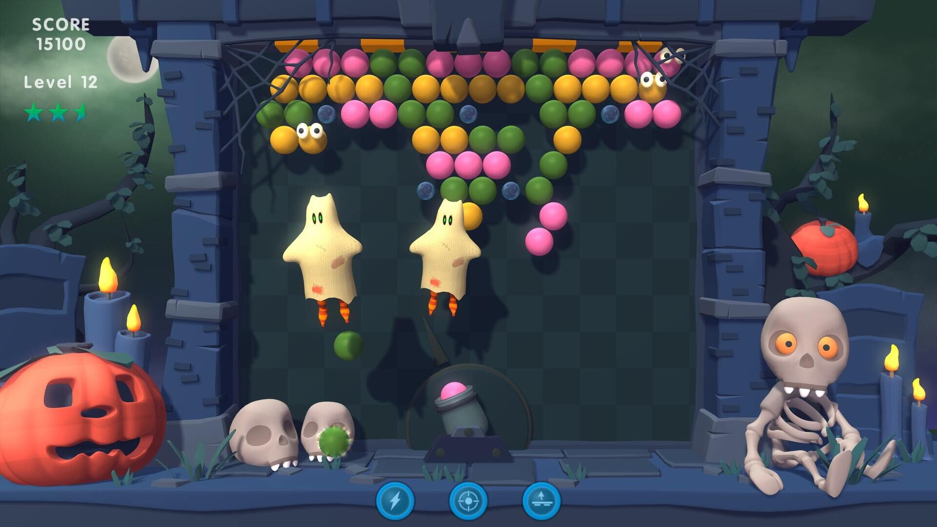 Halloween Bubble Shooter screenshot 1