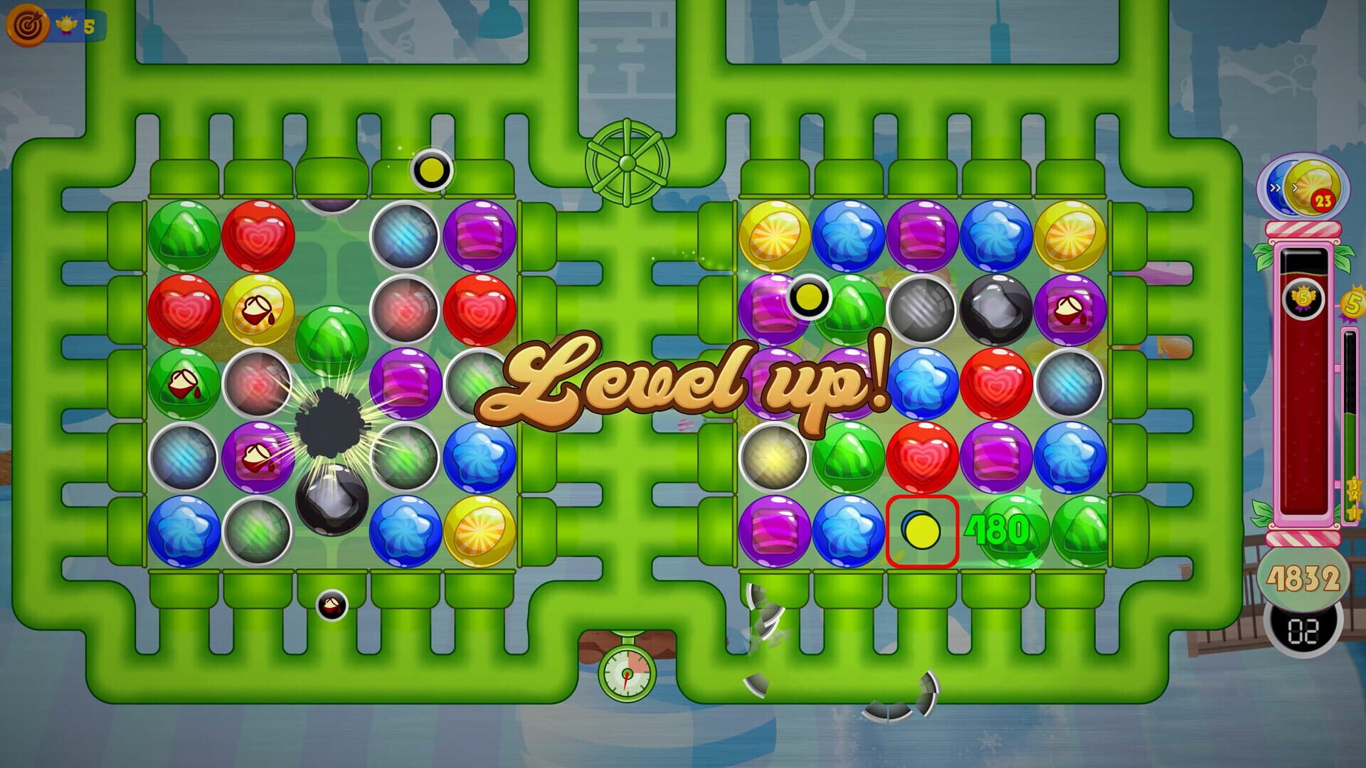 Paintball 3: Candy Match Factory screenshot 1