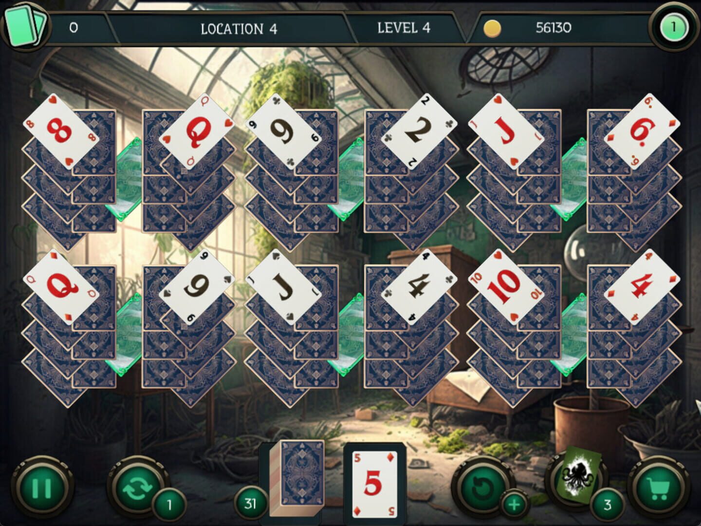 Mystery Solitaire: Cthulhu Mythos 3 screenshot 1