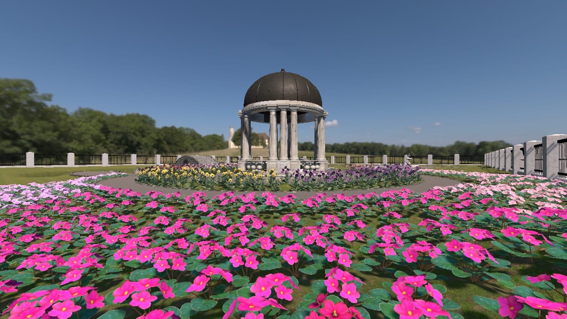 Nyanzou & Kumakichi: Let's make a flower garden screenshot 1