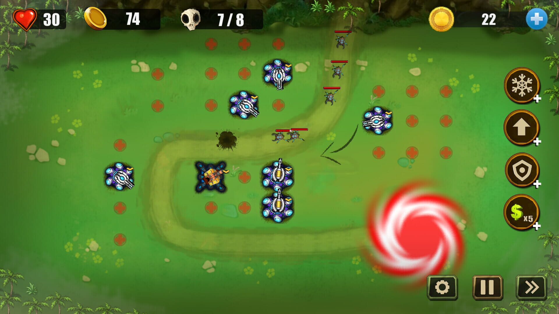 Ultimate Tower Defense screenshot 1