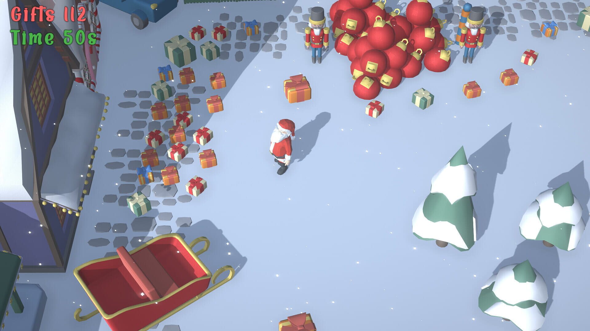 Santa's Gift Grab screenshot 1