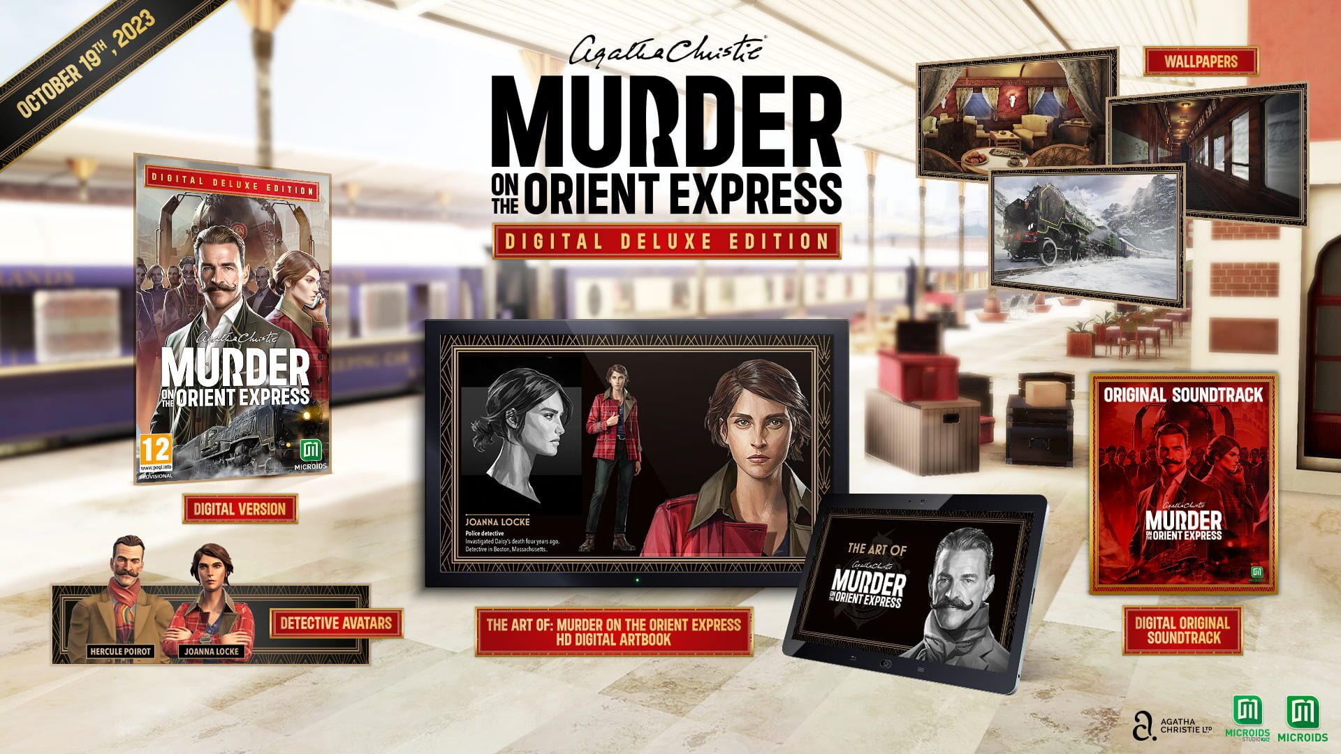 Agatha Christie: Murder on the Orient Express - Deluxe Edition screenshot 1